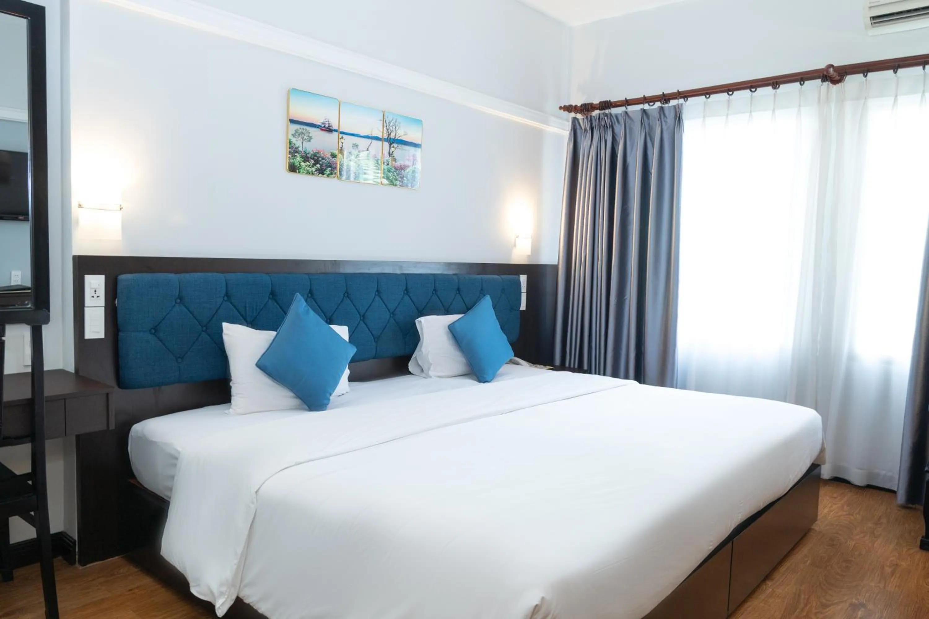 Bed in Royal Hotel Saigon