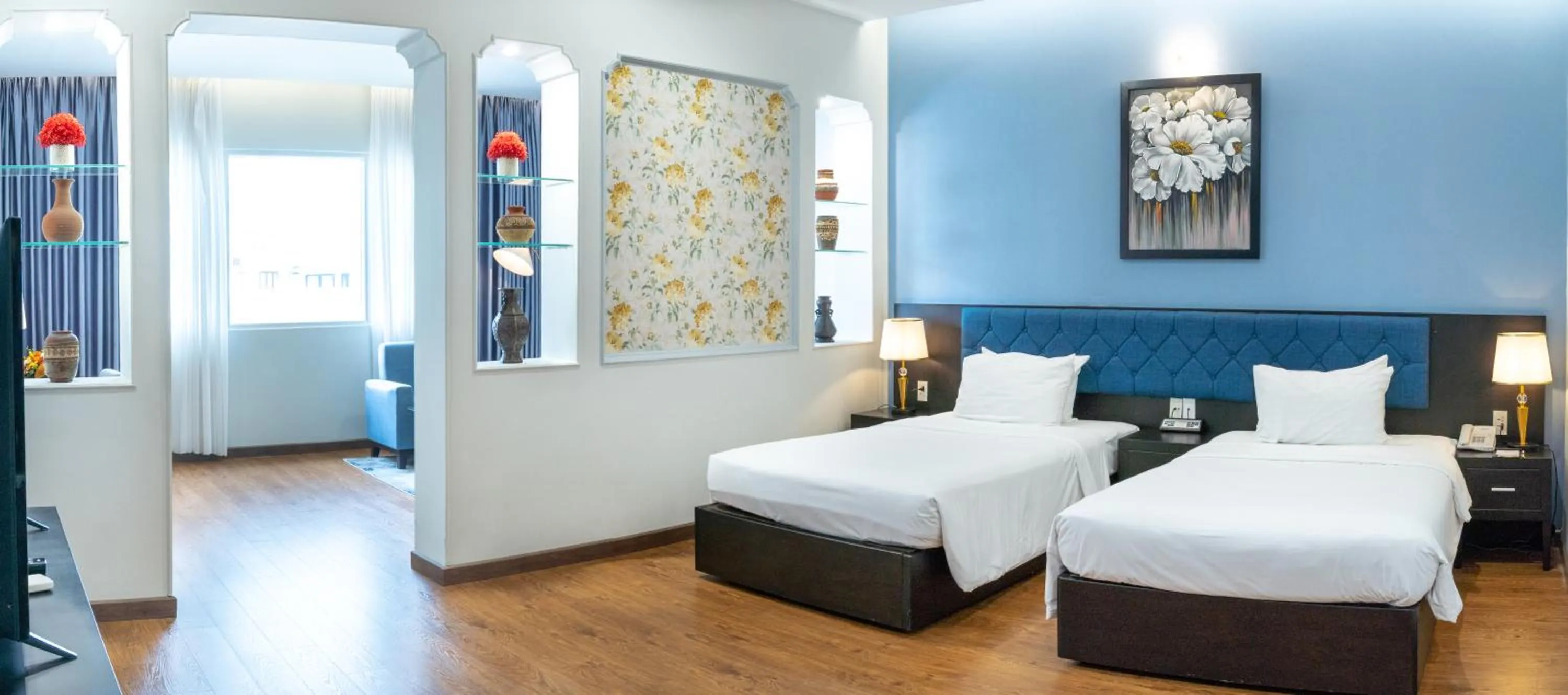 Bed in Royal Hotel Saigon