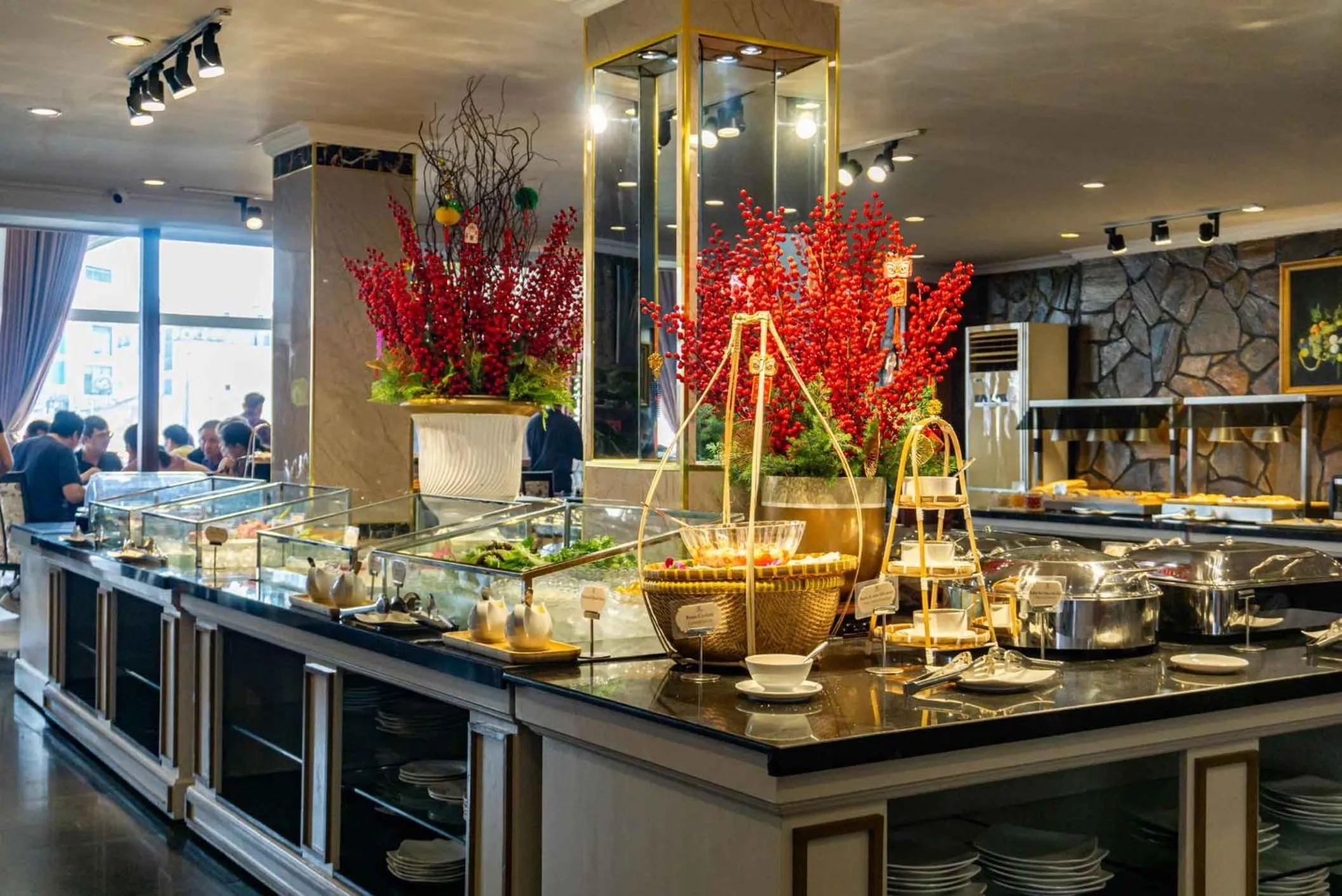 Buffet breakfast in Royal Hotel Saigon