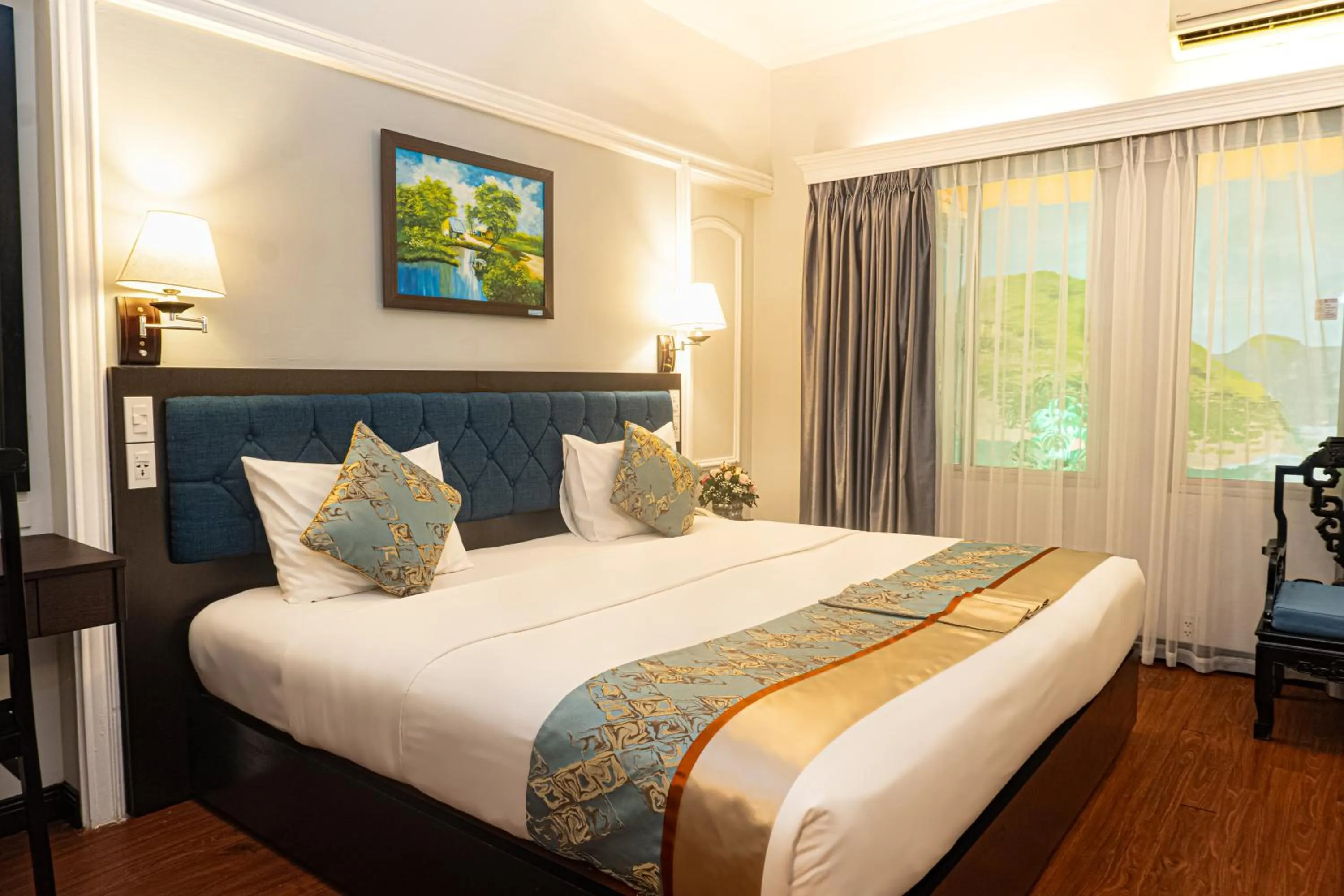 Bed in Royal Hotel Saigon