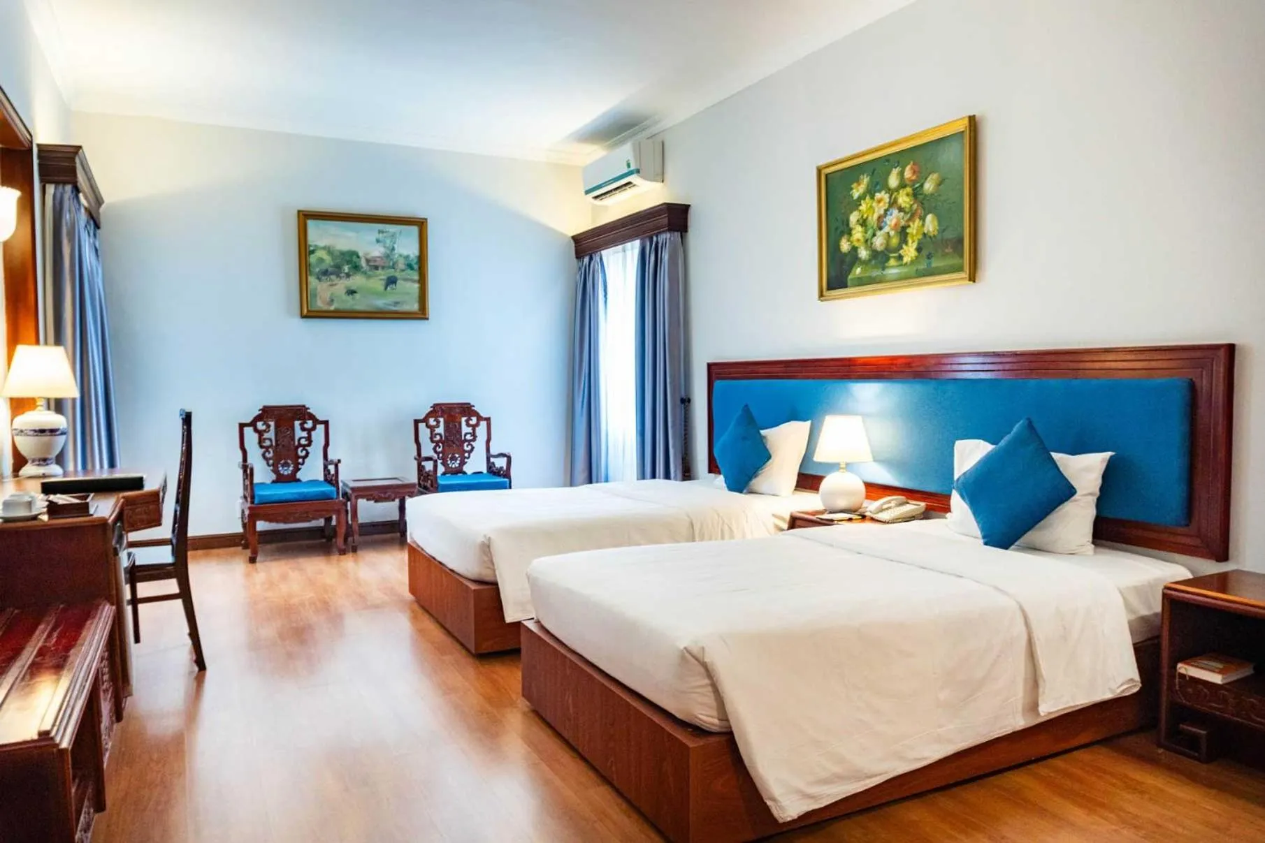 Bed in Royal Hotel Saigon