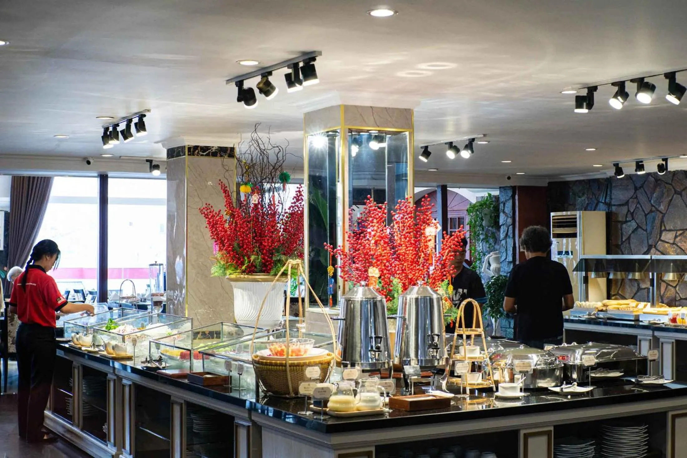 Buffet breakfast in Royal Hotel Saigon