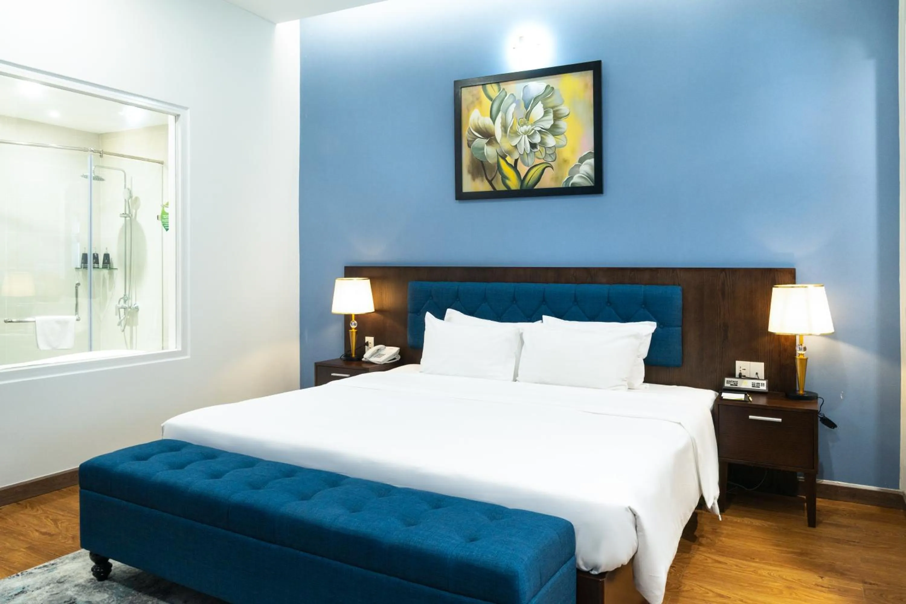 Bed in Royal Hotel Saigon