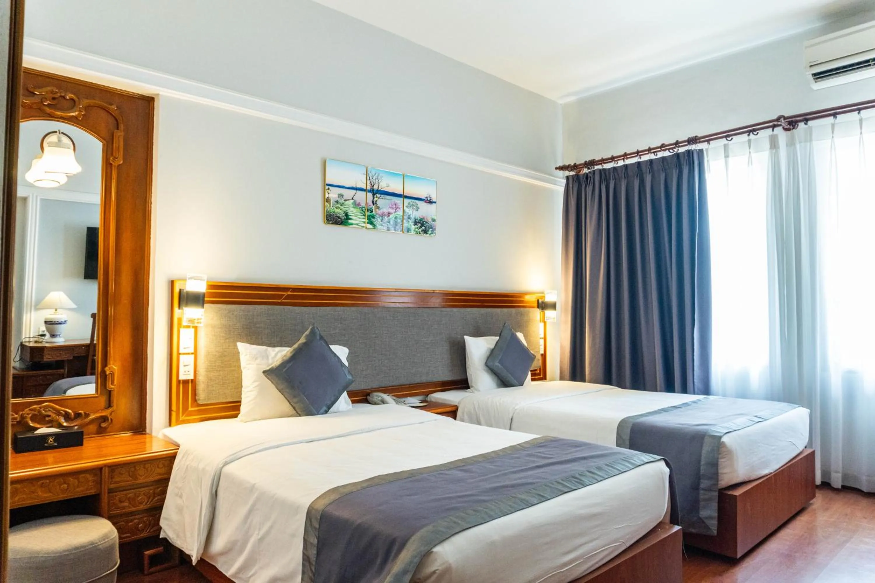 Bed in Royal Hotel Saigon