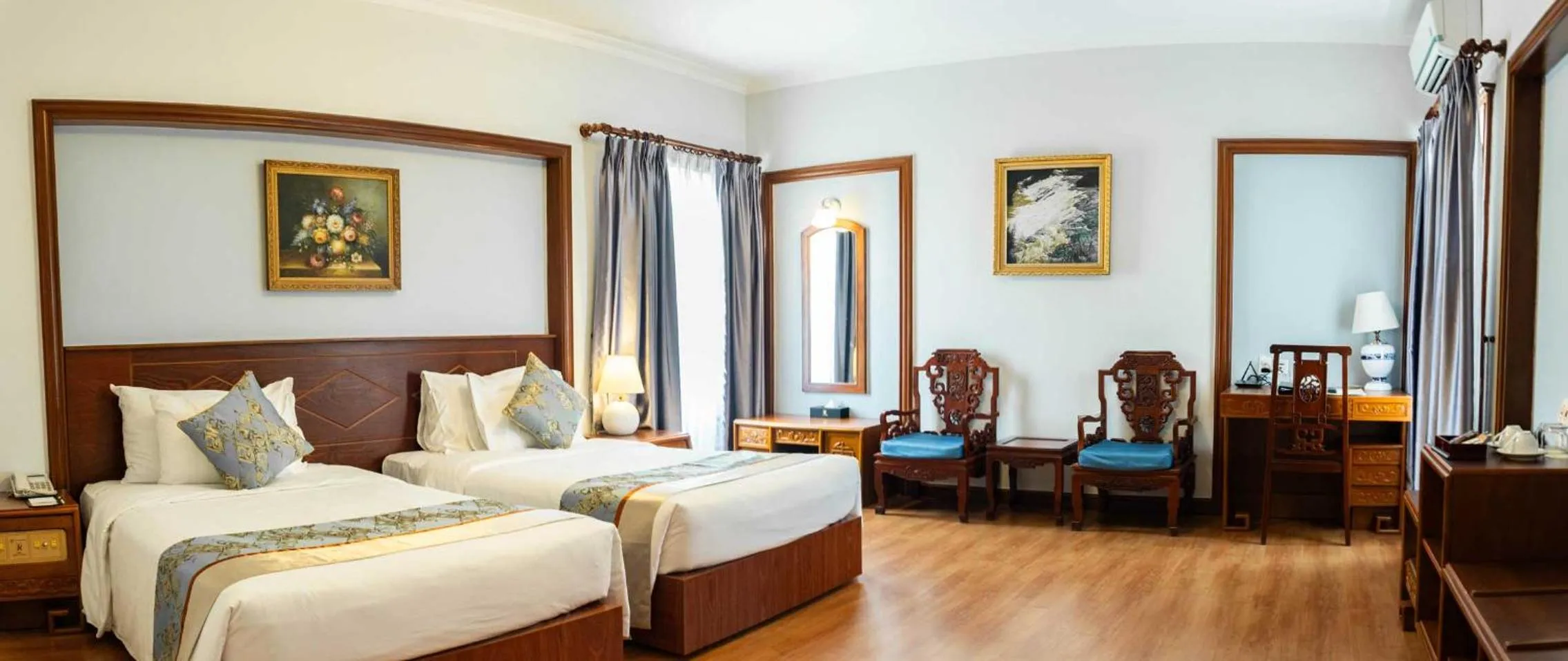 Bed in Royal Hotel Saigon