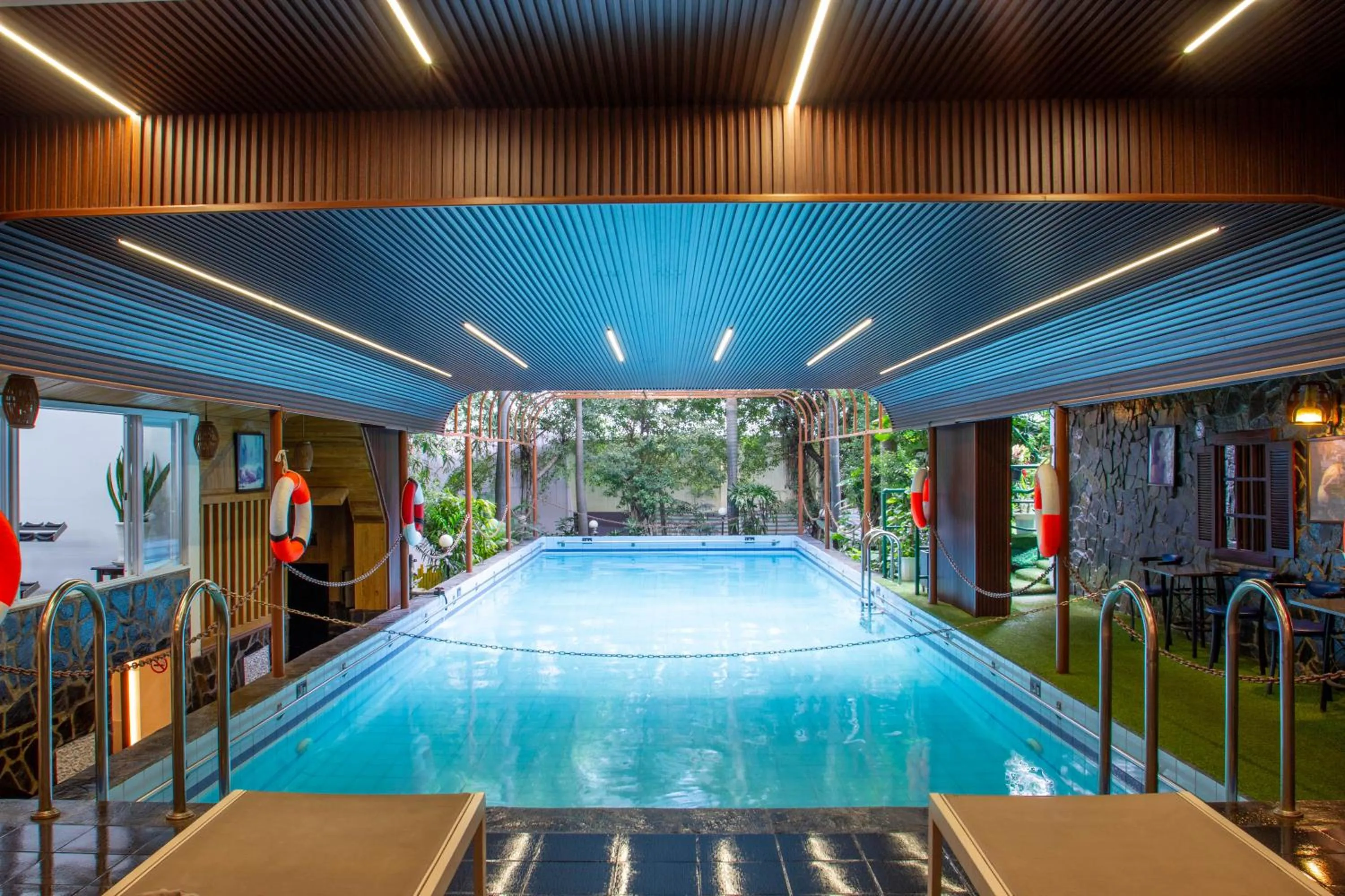 Swimming pool in Royal Hotel Saigon