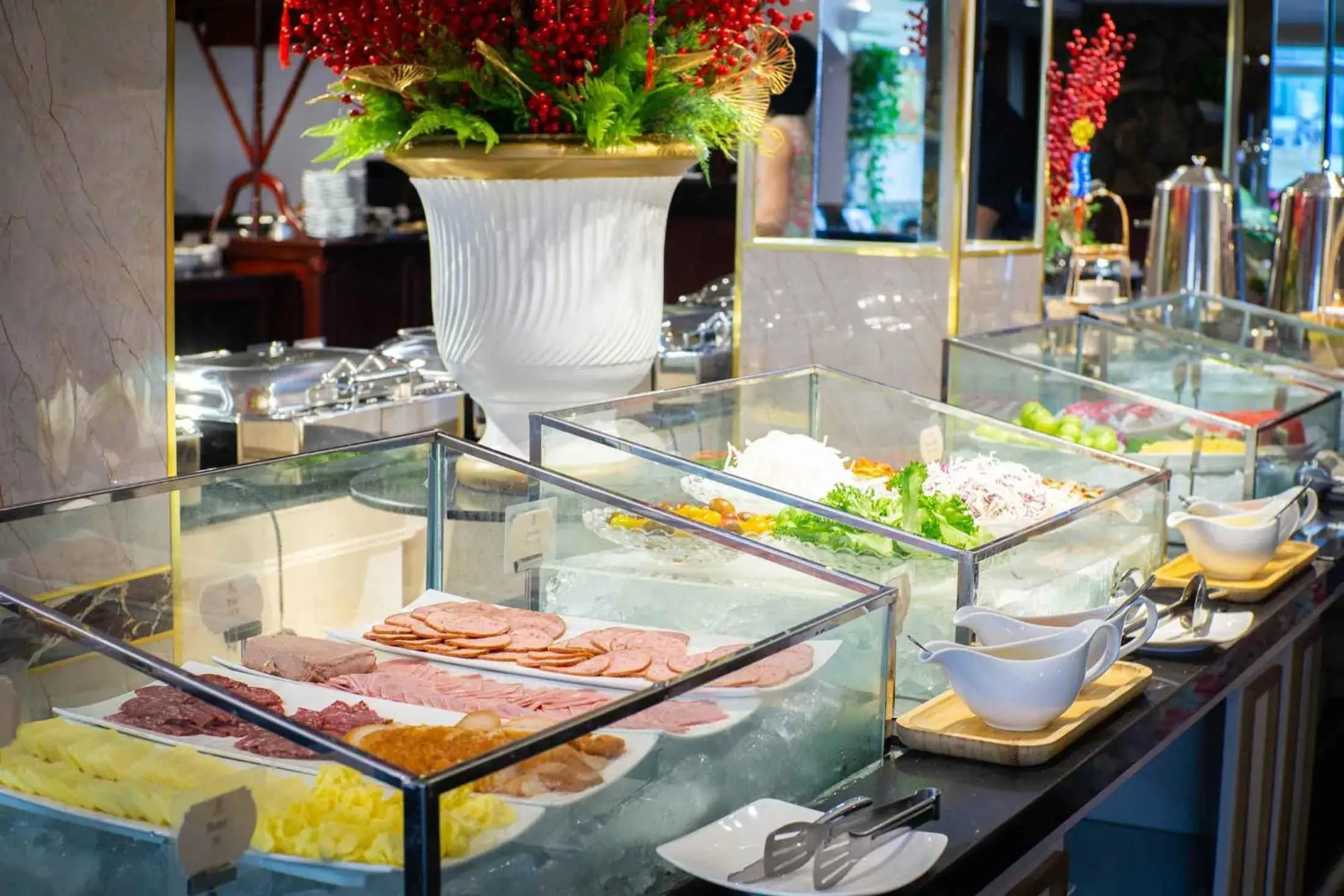 Buffet breakfast in Royal Hotel Saigon Buffet breakfast in Royal Hotel Saigon