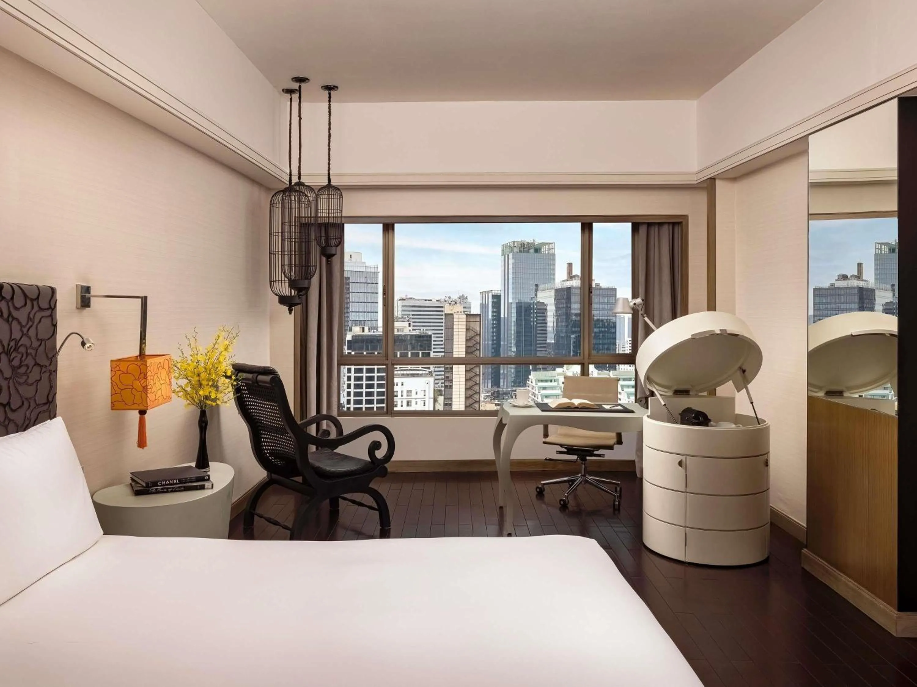 Bedroom, Bed in Sofitel Saigon Plaza