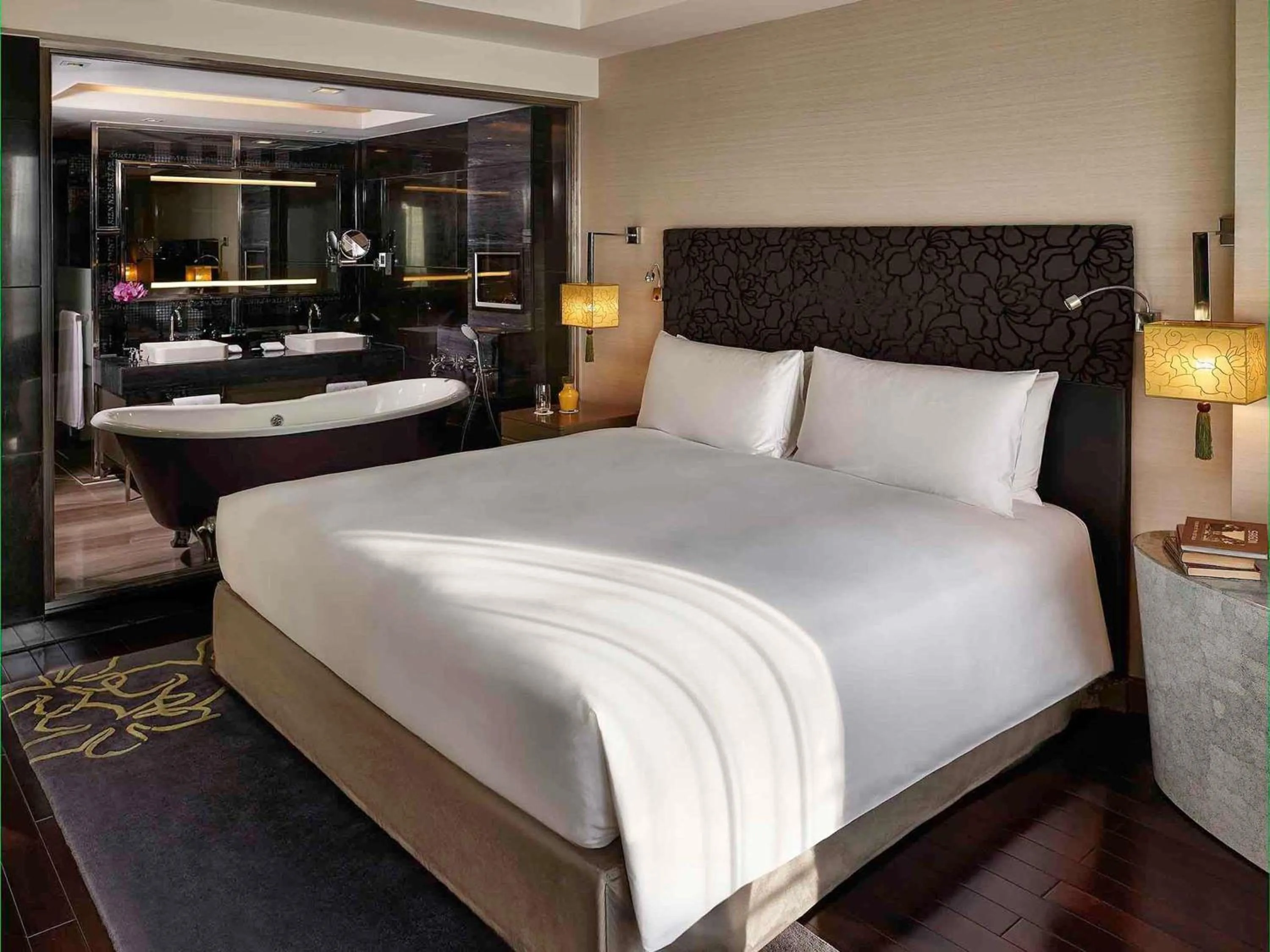Bedroom, Bed in Sofitel Saigon Plaza