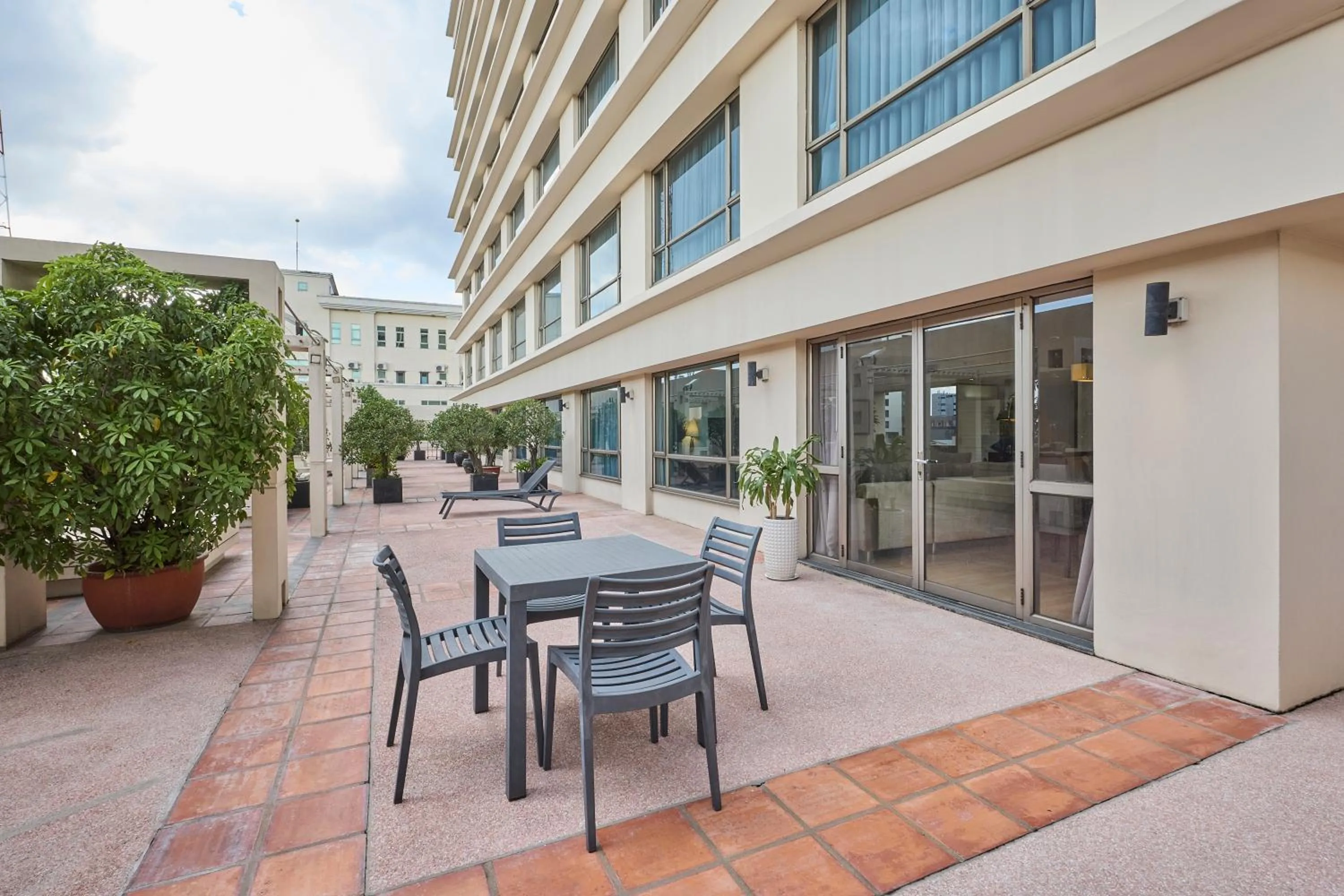 Balcony/Terrace in Sofitel Saigon Plaza