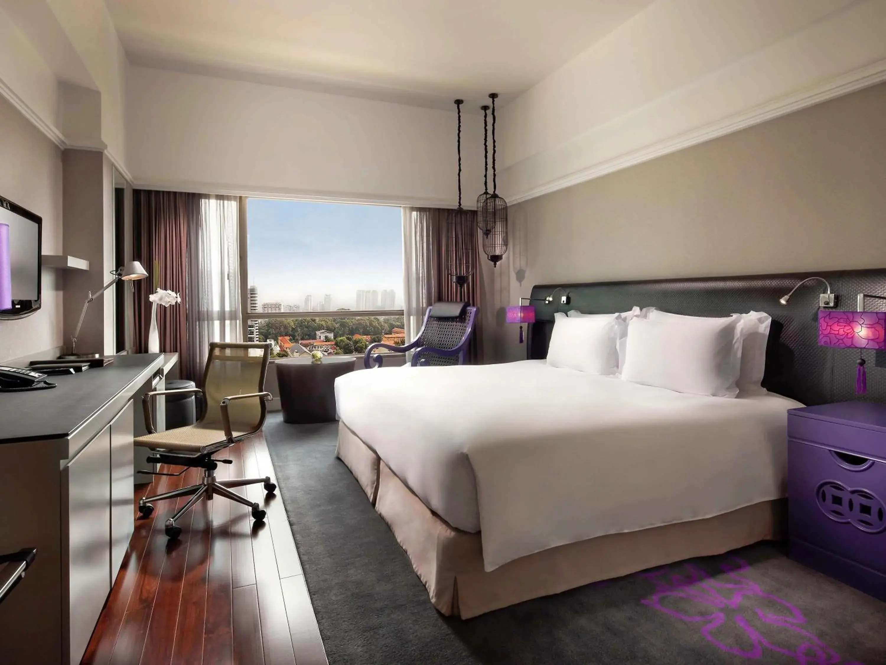 Bedroom, Bed in Sofitel Saigon Plaza Bedroom, Bed in Sofitel Saigon Plaza