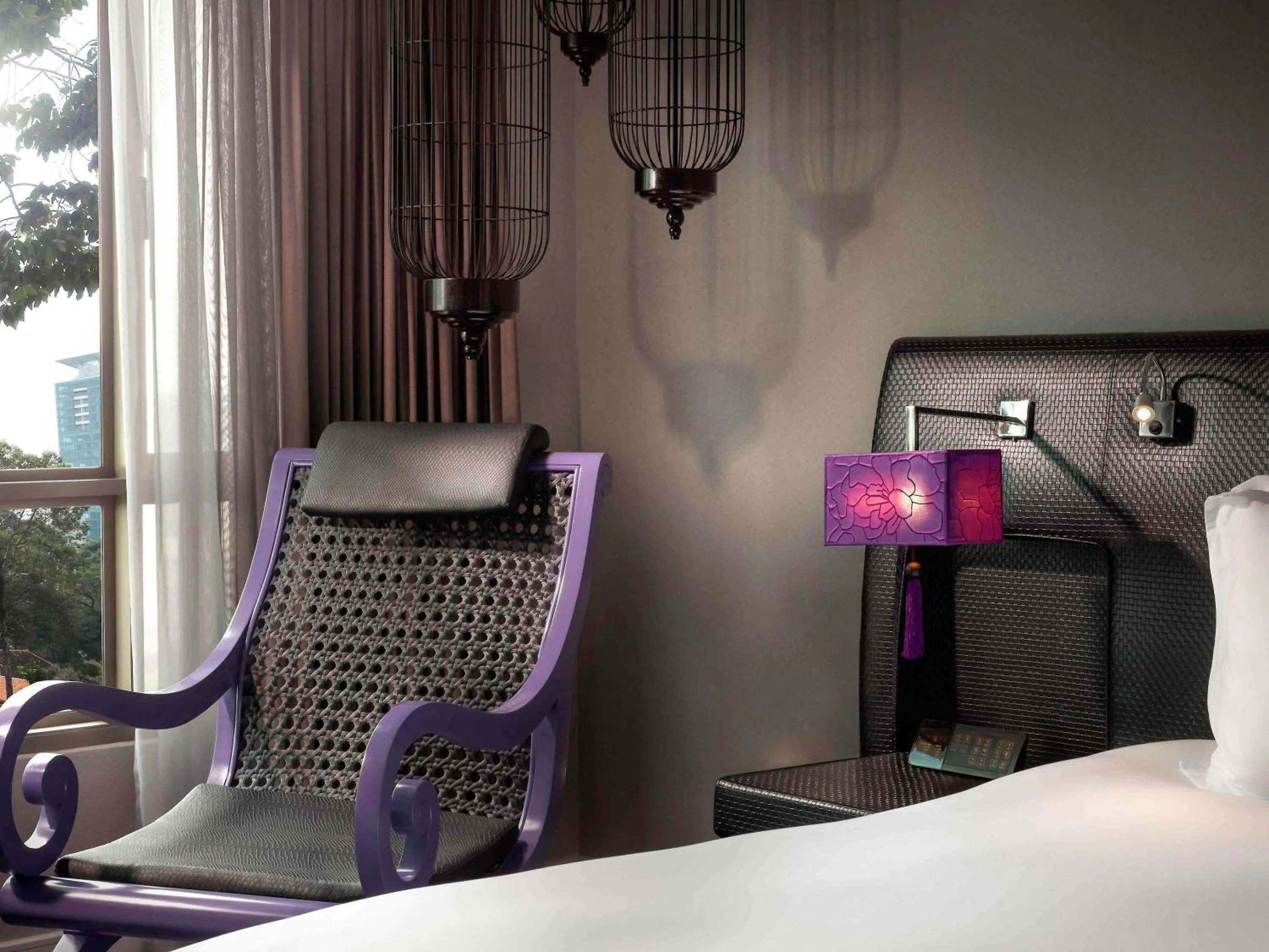 Bedroom, Bed in Sofitel Saigon Plaza