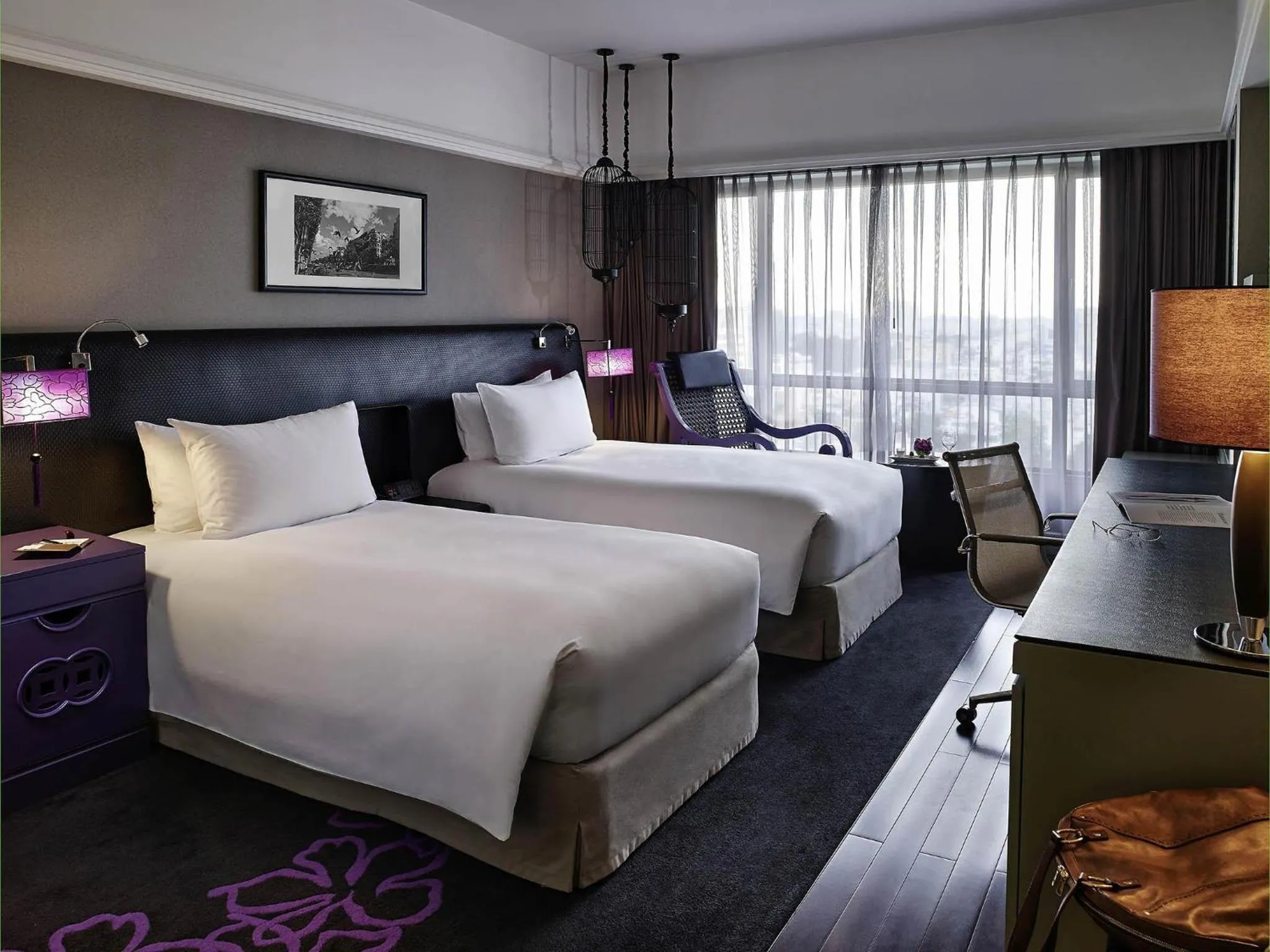 Bedroom, Bed in Sofitel Saigon Plaza