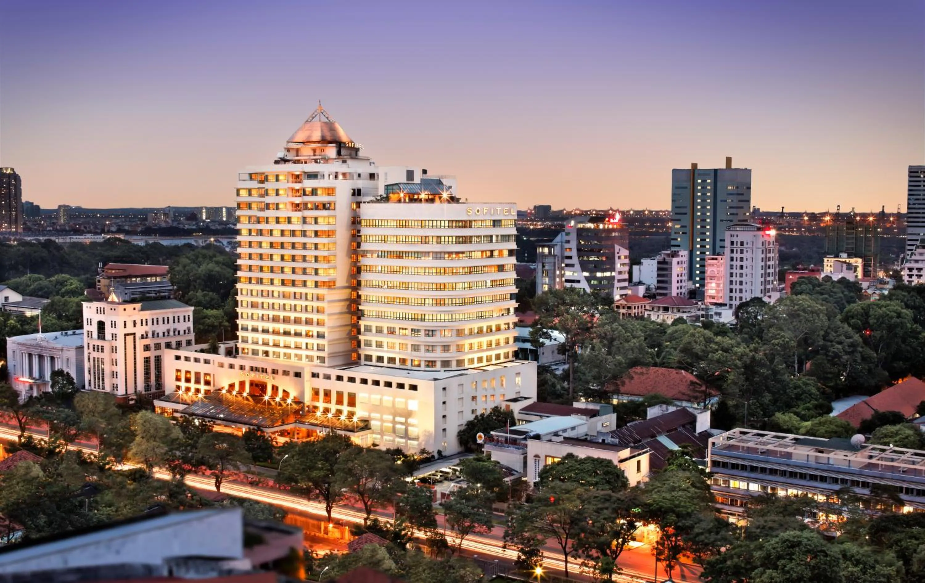 Property building in Sofitel Saigon Plaza