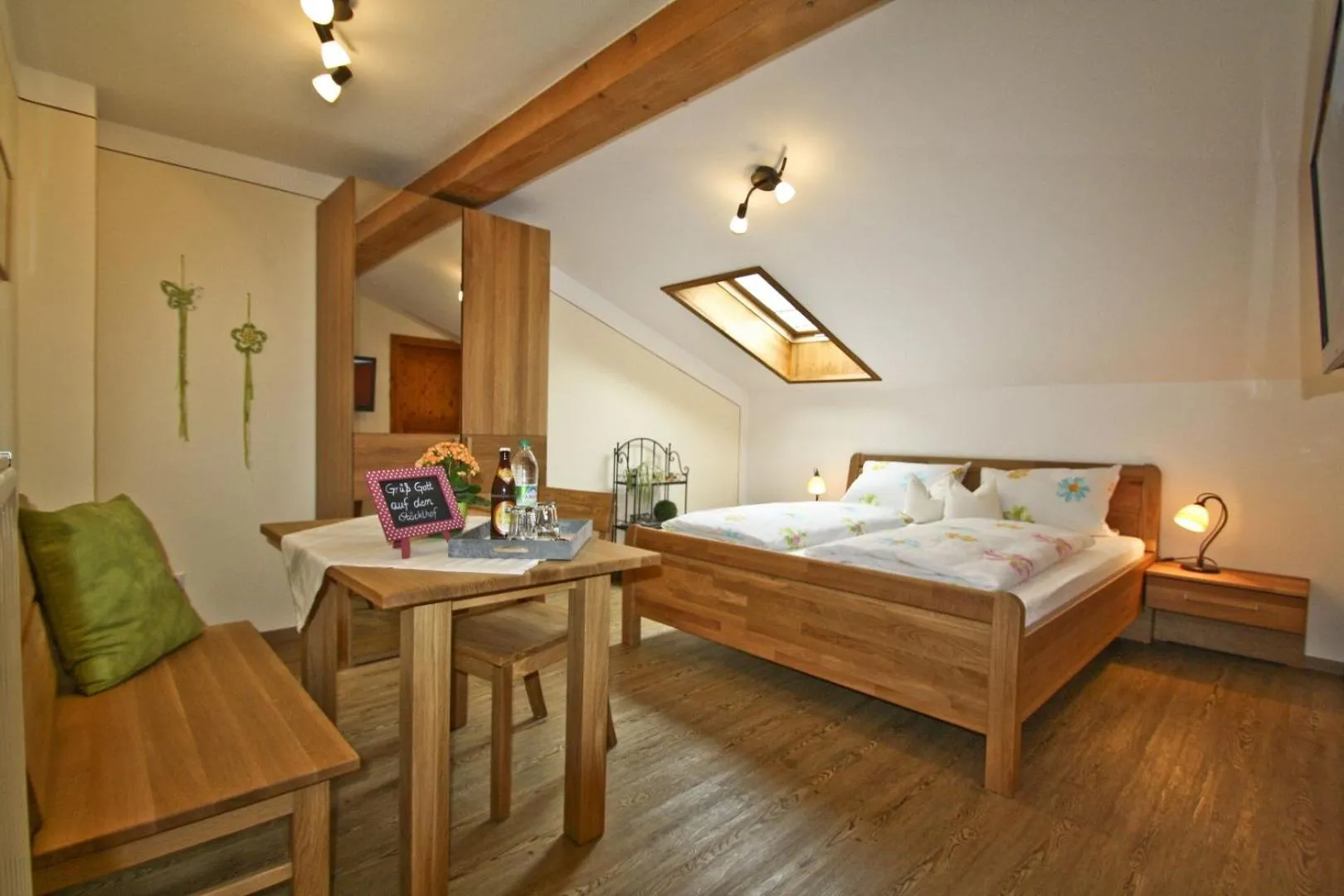 Living room, Bed in Stöcklhof