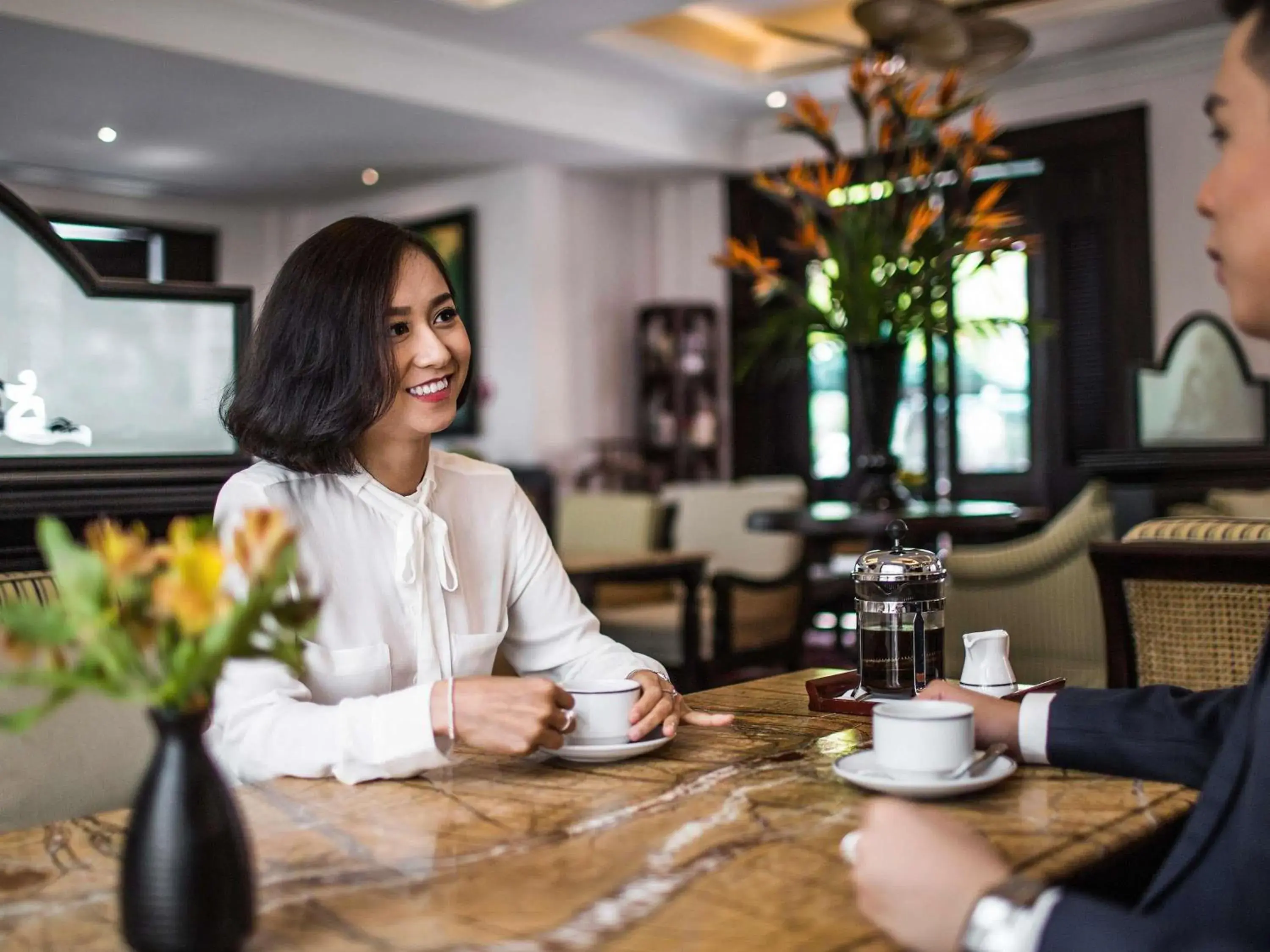 Breakfast in Sofitel Legend Metropole Hanoi Breakfast in Sofitel Legend Metropole Hanoi