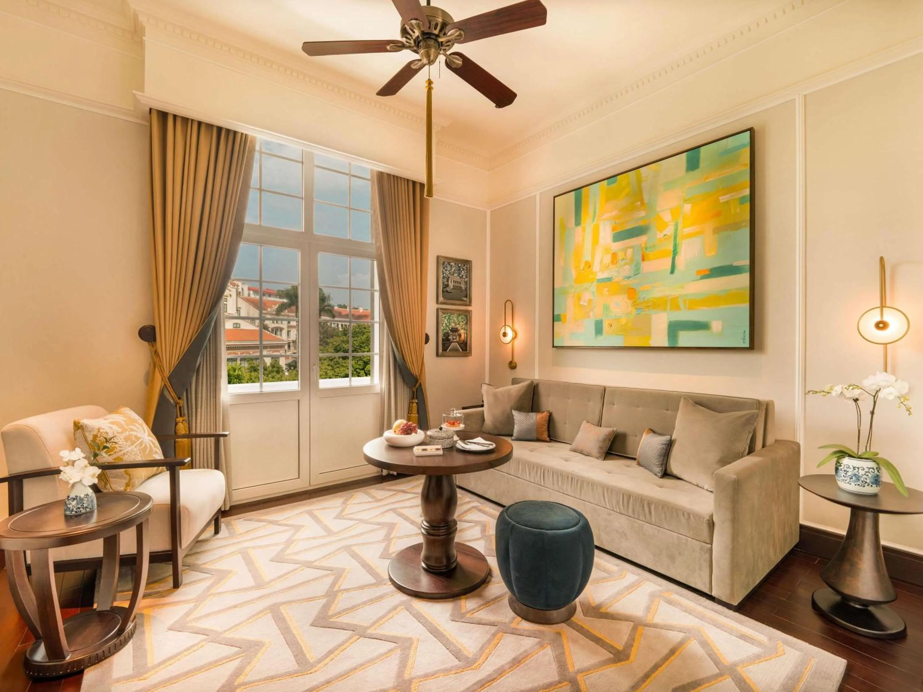 Bedroom in Sofitel Legend Metropole Hanoi