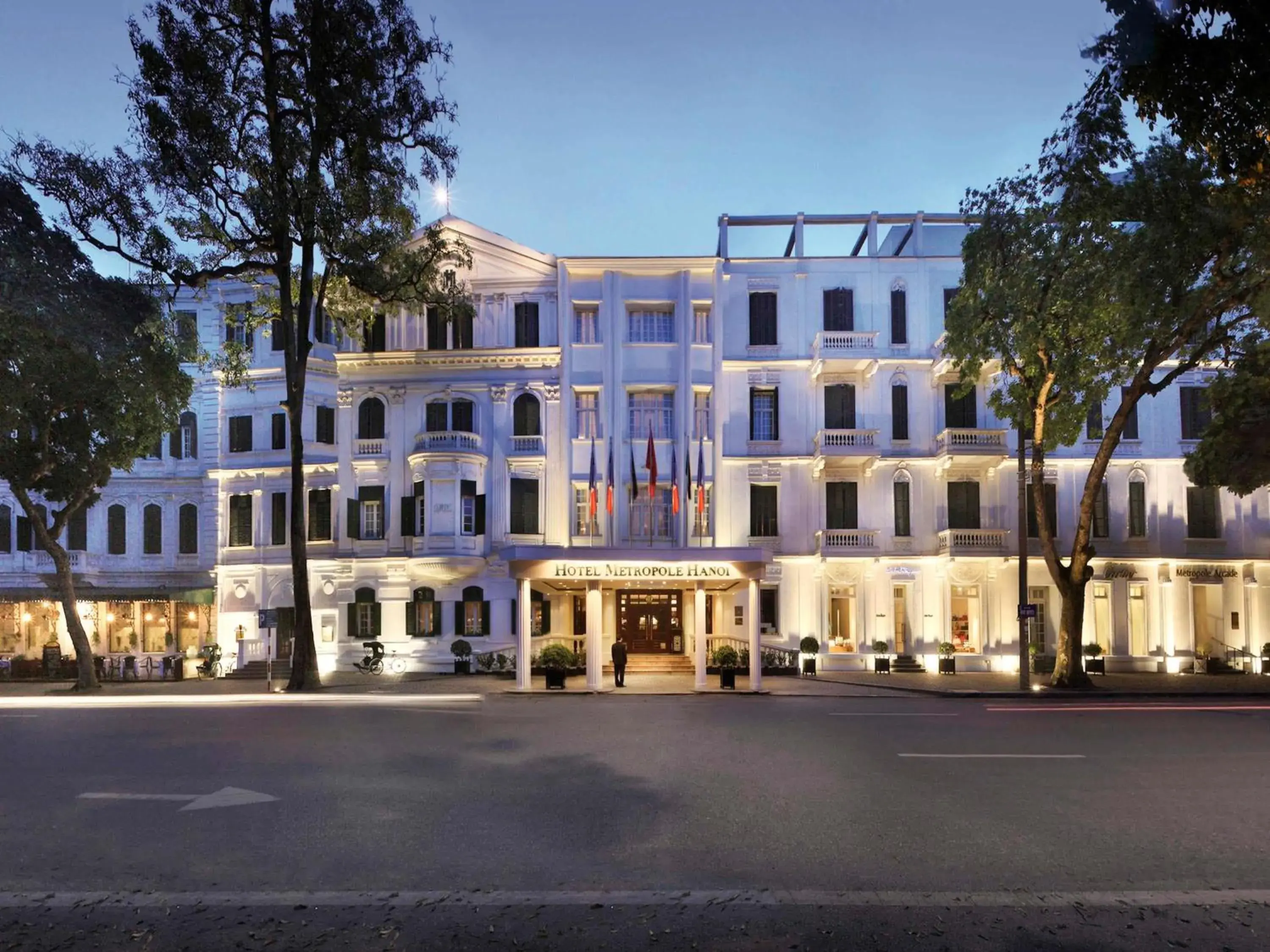 Property building in Sofitel Legend Metropole Hanoi Property building in Sofitel Legend Metropole Hanoi