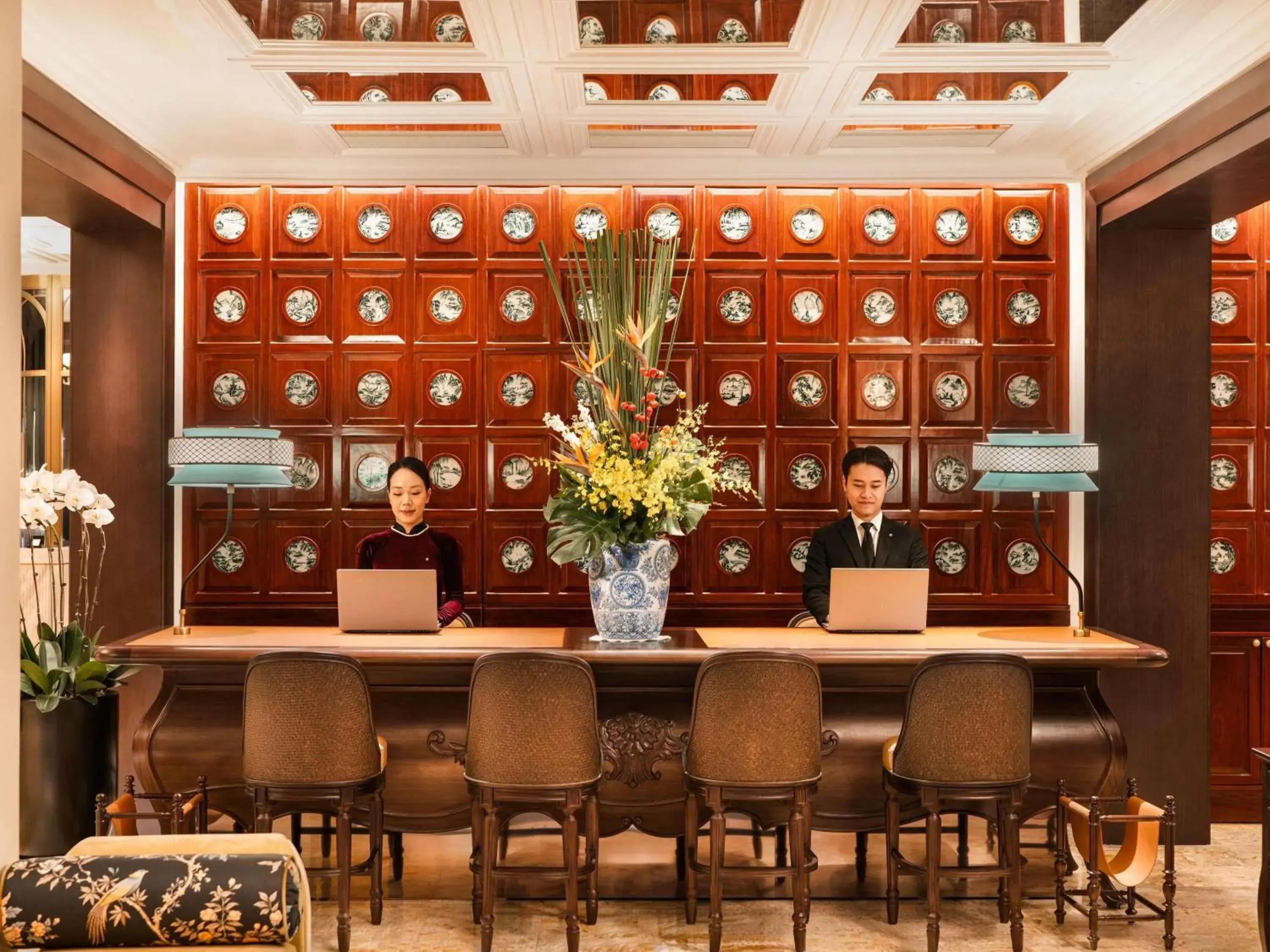 Property building in Sofitel Legend Metropole Hanoi Property building in Sofitel Legend Metropole Hanoi