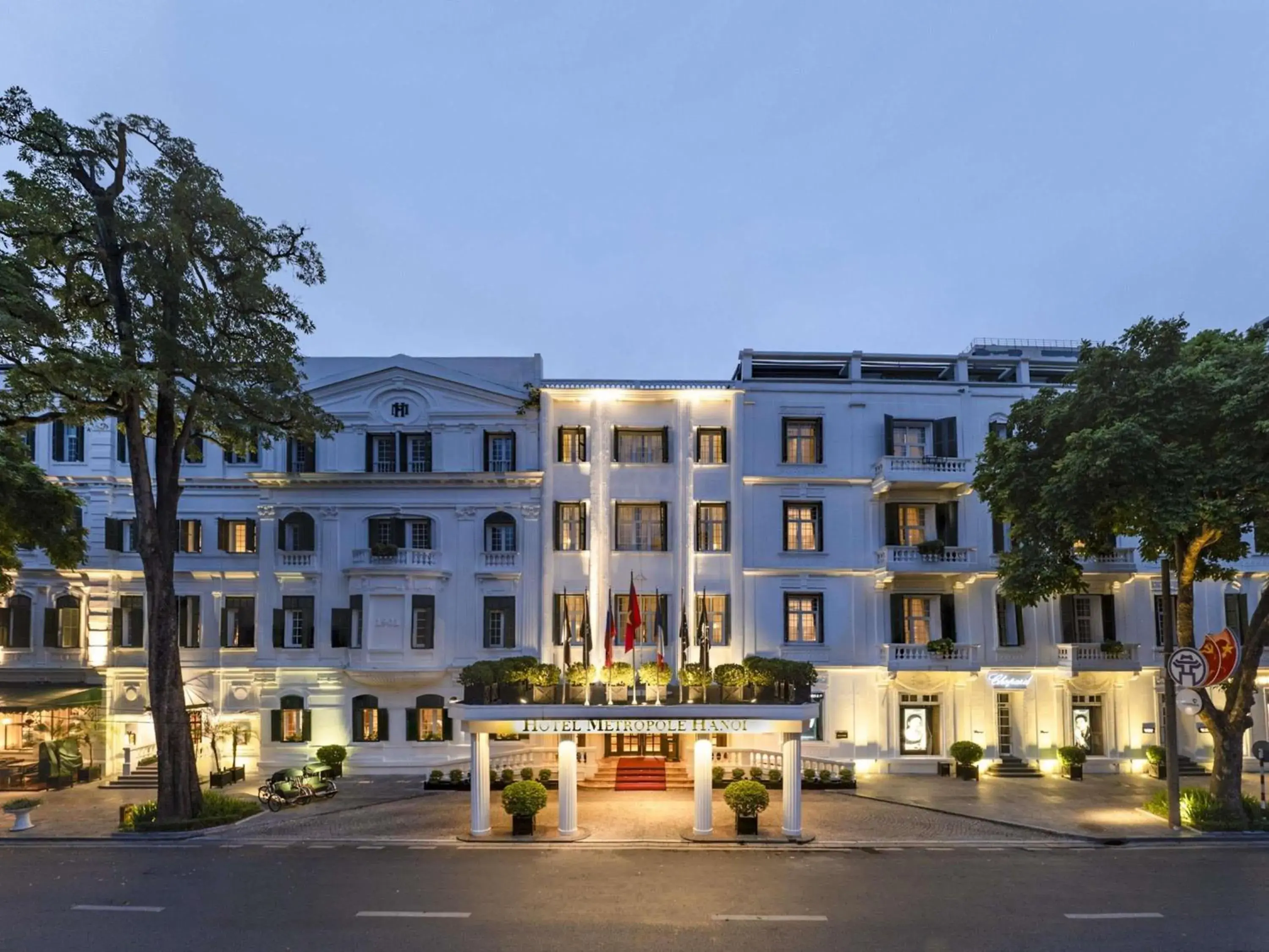 Property building in Sofitel Legend Metropole Hanoi Property building in Sofitel Legend Metropole Hanoi