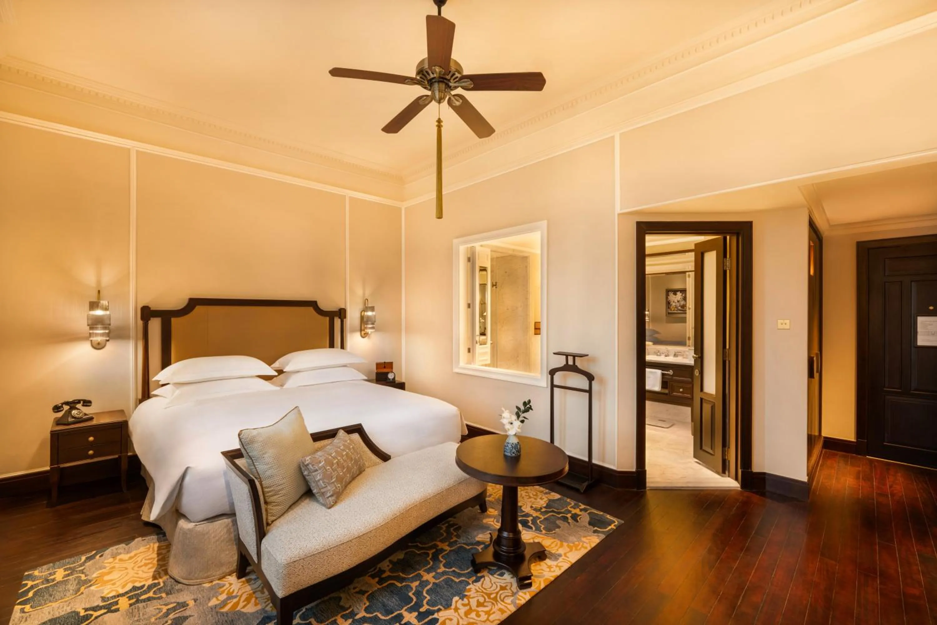 Bedroom, Bed in Sofitel Legend Metropole Hanoi