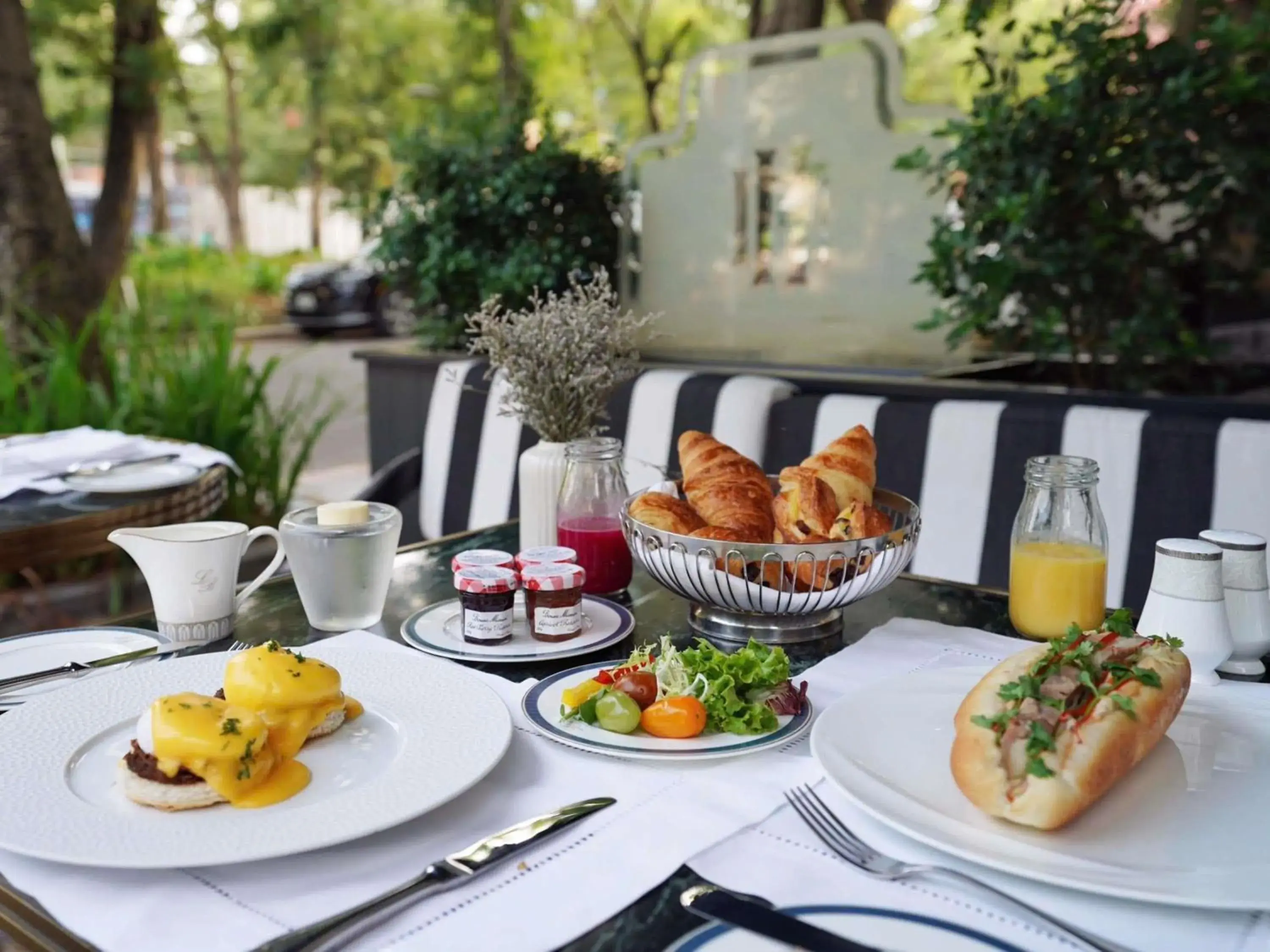 Breakfast in Sofitel Legend Metropole Hanoi Breakfast in Sofitel Legend Metropole Hanoi