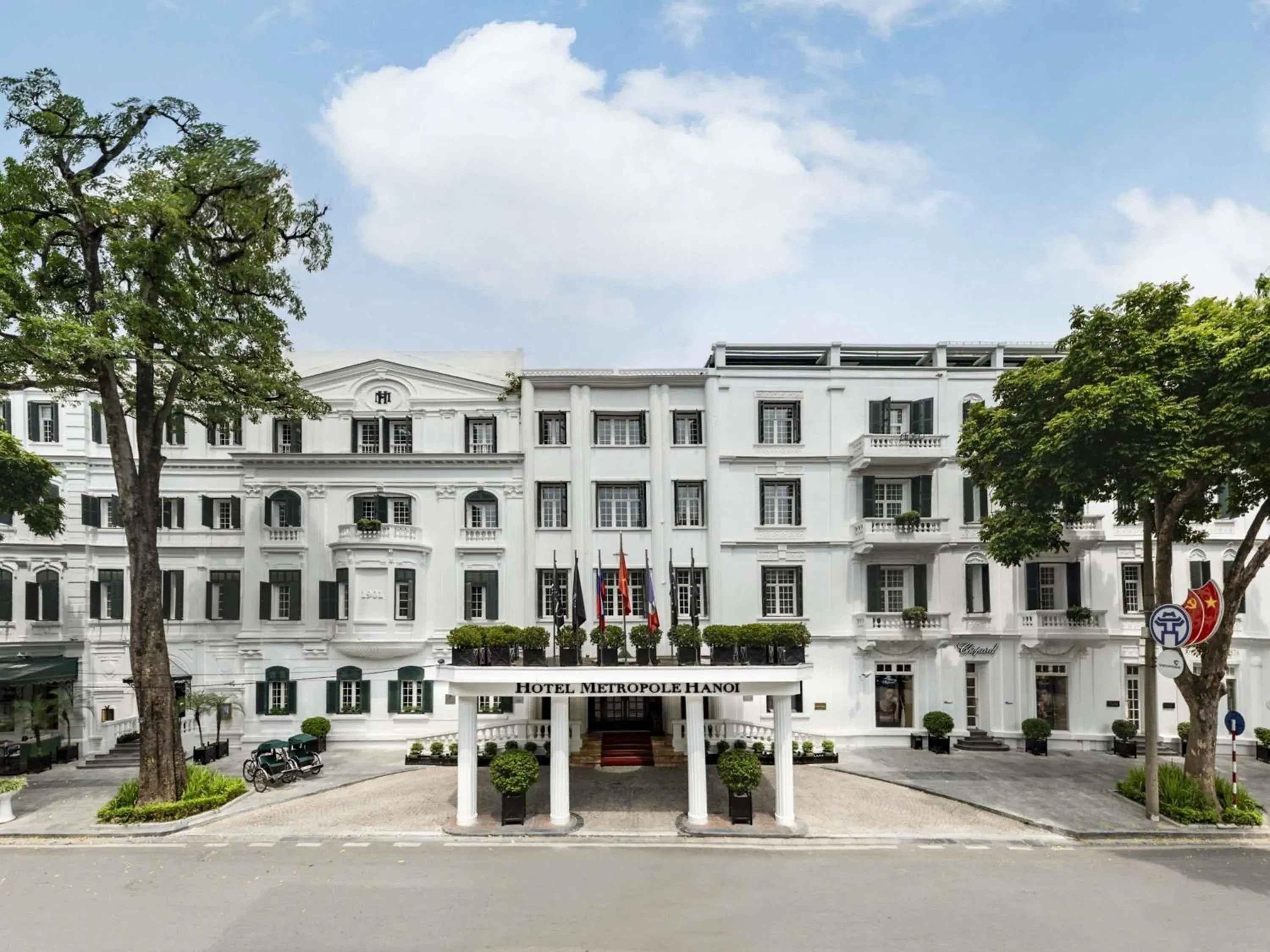 Property building in Sofitel Legend Metropole Hanoi Property building in Sofitel Legend Metropole Hanoi