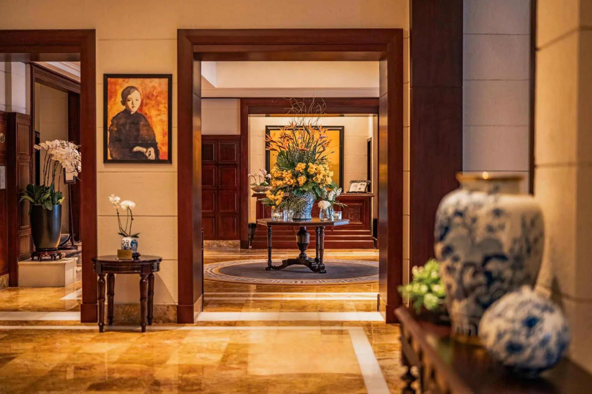 Lobby or reception in Sofitel Legend Metropole Hanoi