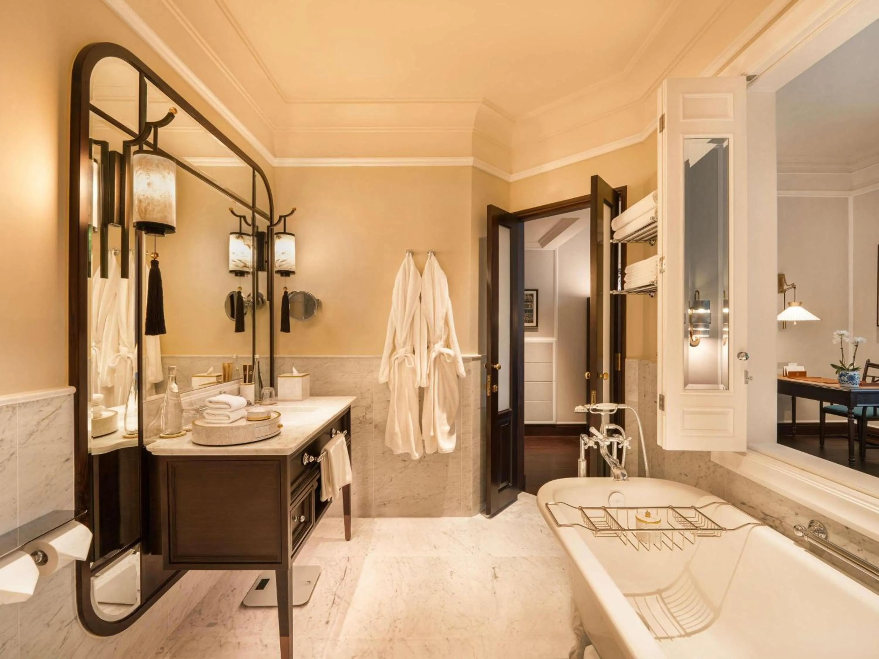 Bedroom in Sofitel Legend Metropole Hanoi