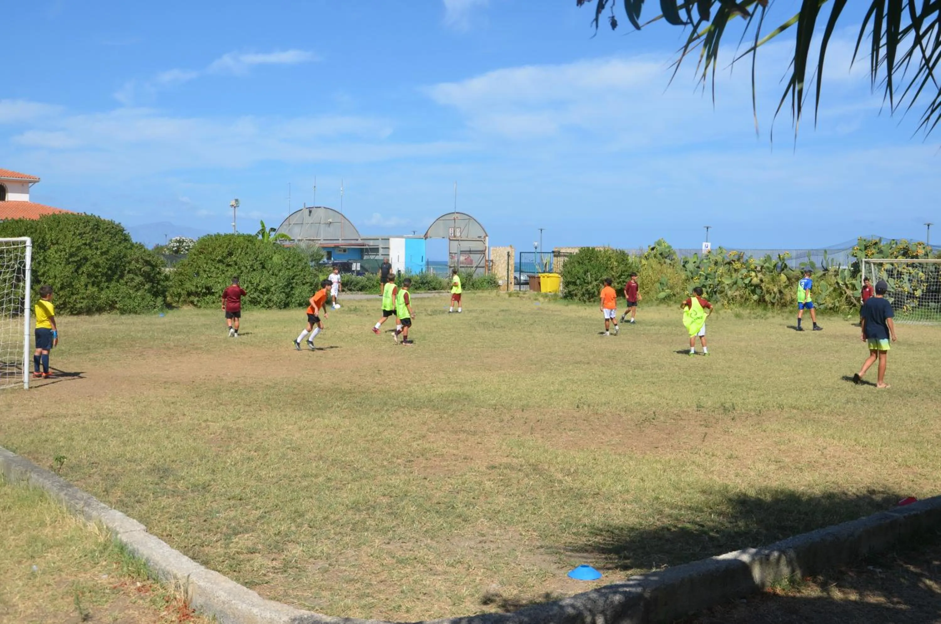 children in Villa Teti - Sicilia