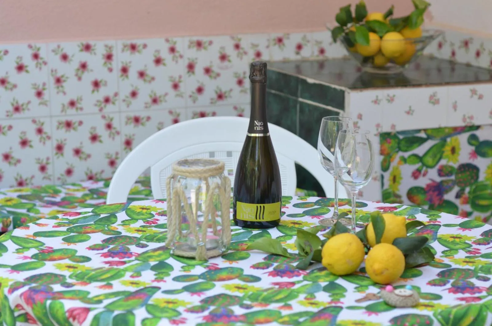 Dining area in Villa Teti - Sicilia