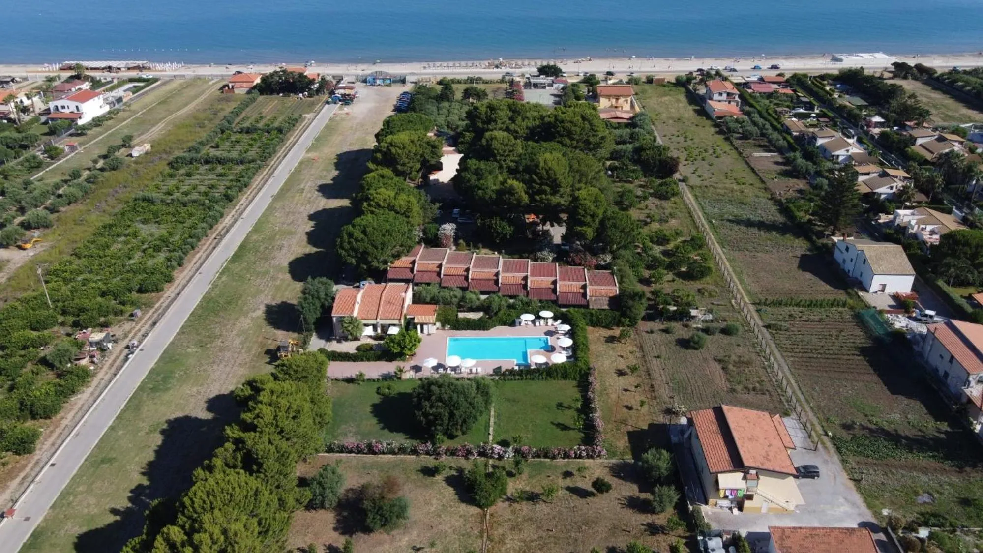 Sea view in Villa Teti - Sicilia