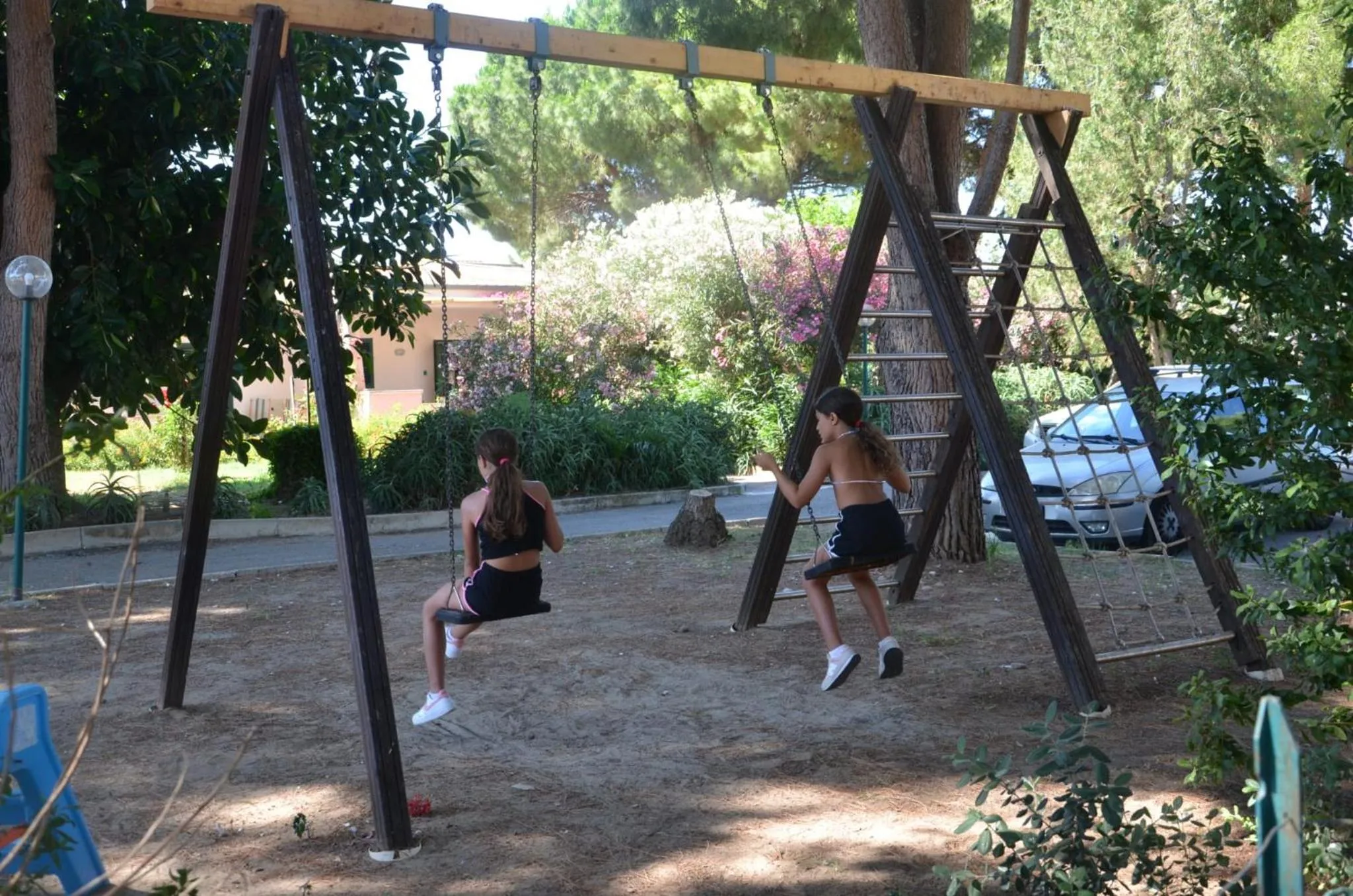 Children play ground in Villa Teti - Sicilia