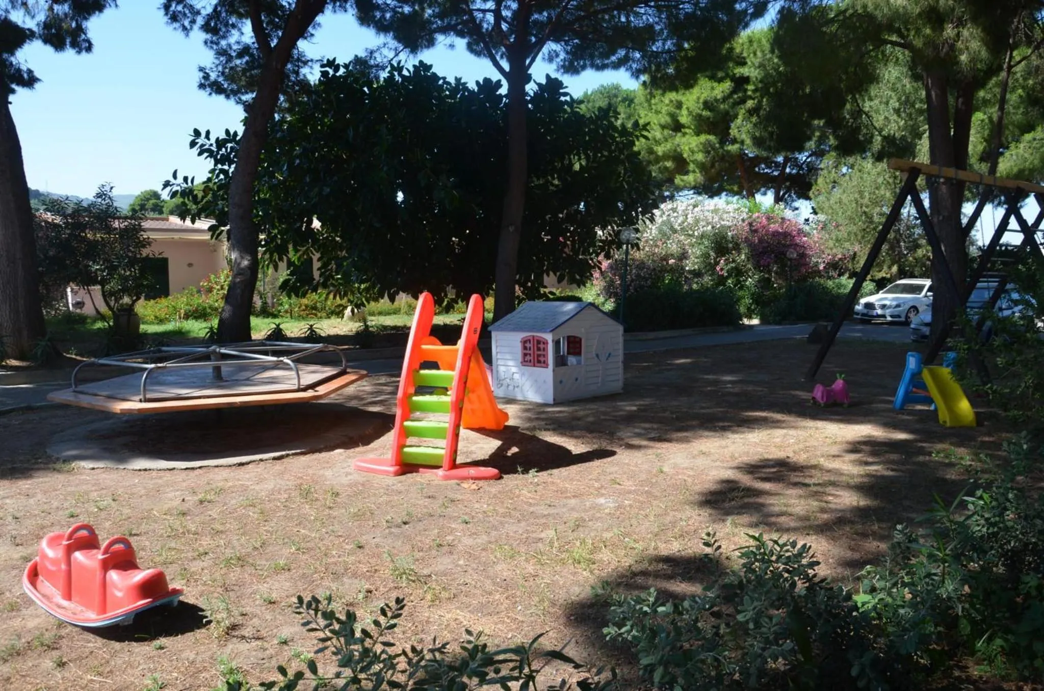 Children play ground in Villa Teti - Sicilia