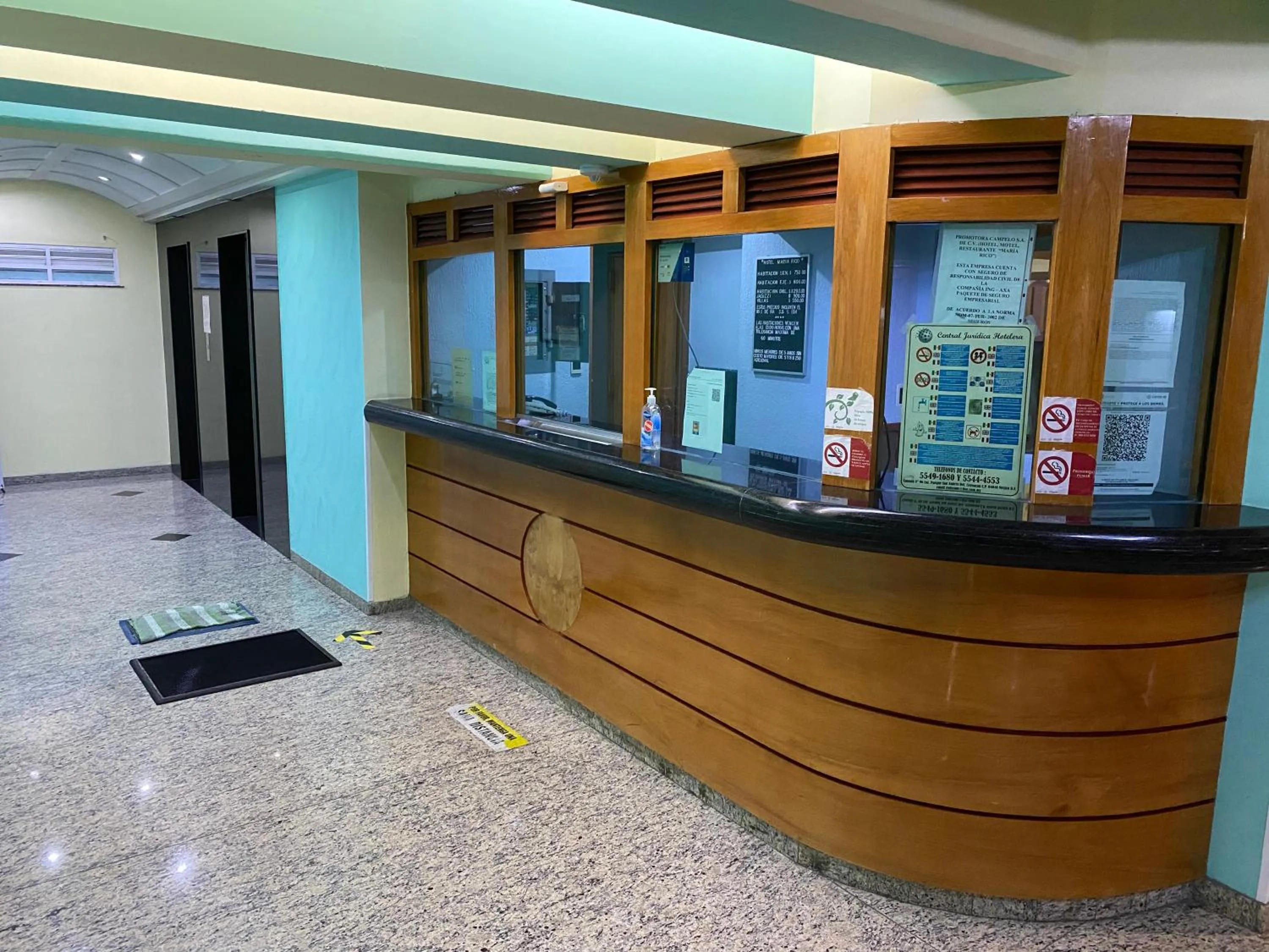 Lobby or reception in HOTEL MARIA RICO