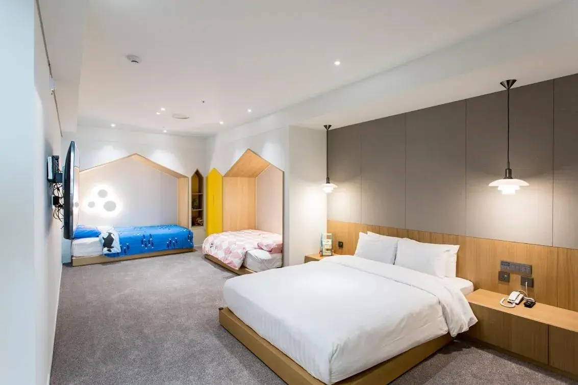 Bed in Interburgo Hotel Wonju Bed in Interburgo Hotel Wonju