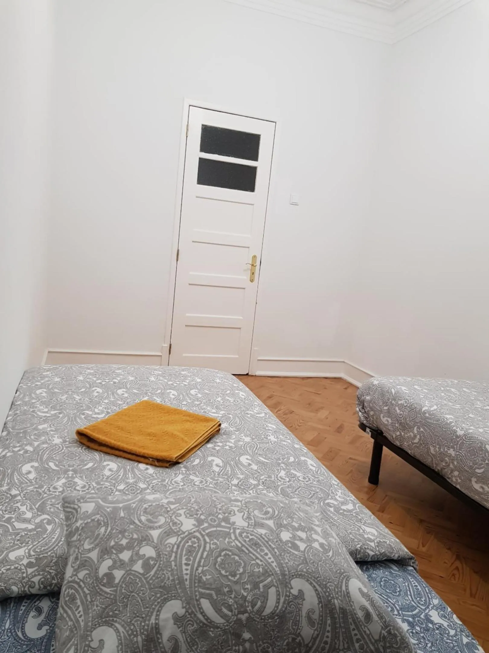 Bed in Rainbow Guest House