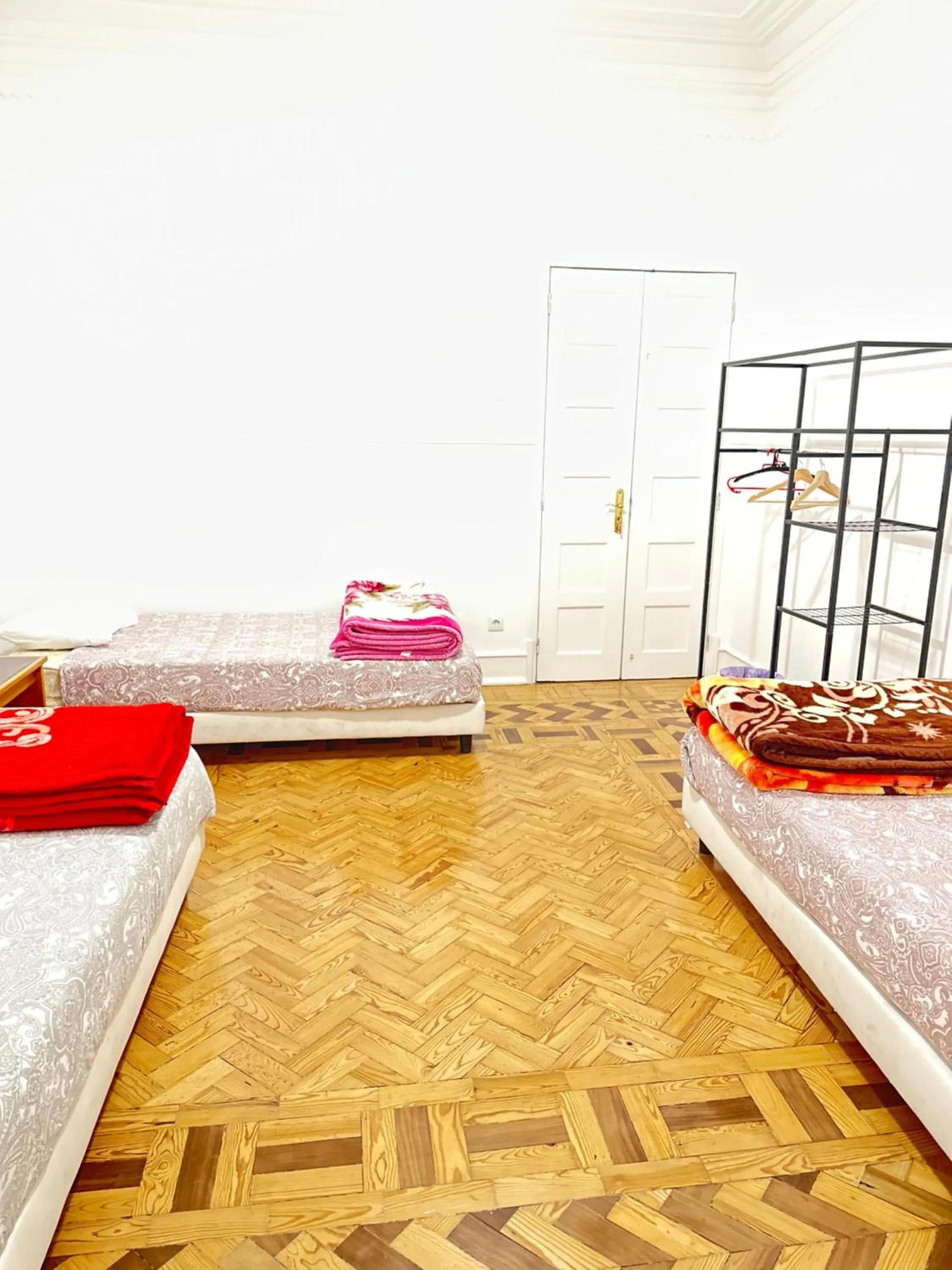 Bed in Rainbow Guest House