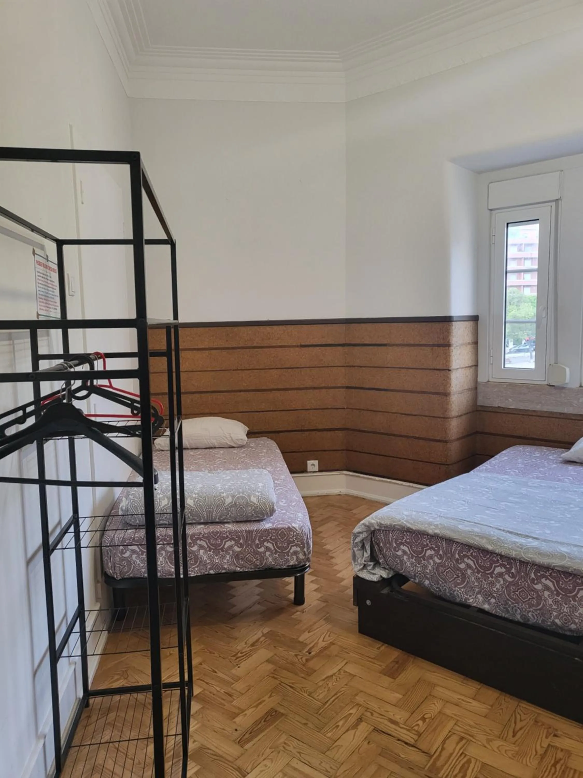 Bed in Rainbow Guest House