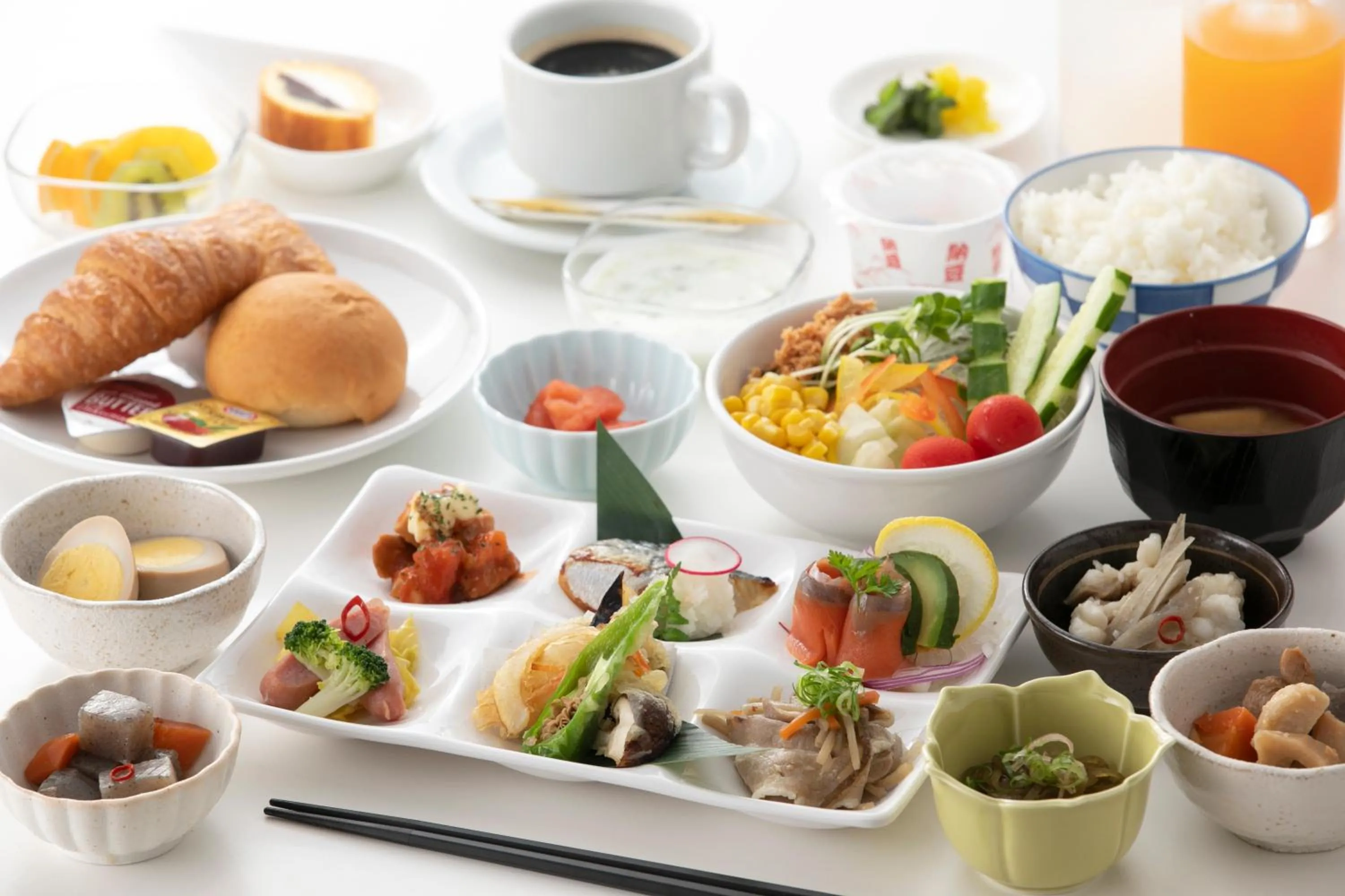 Breakfast in S-Peria Hotel Fukuoka Nakasu