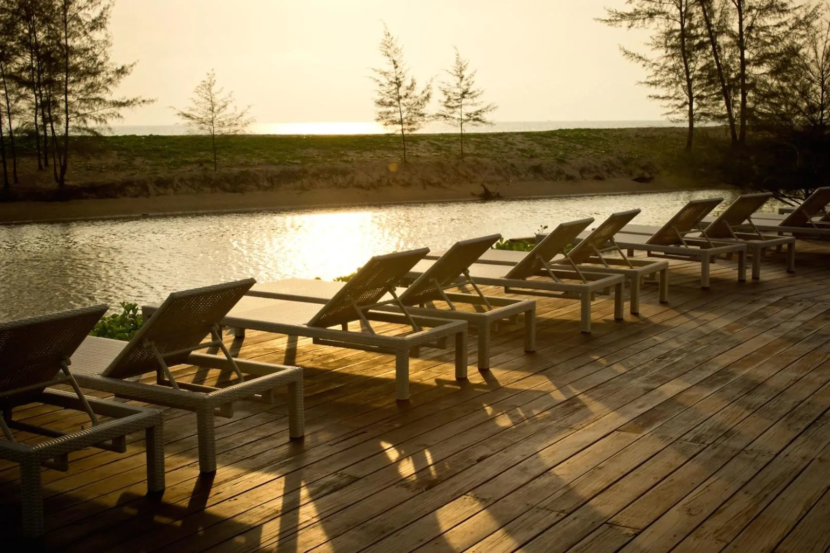 Patio in Le Coral Resort