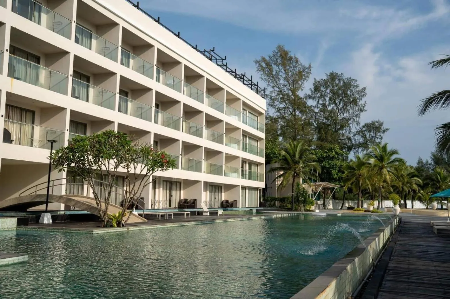 Property building in Le Coral Resort