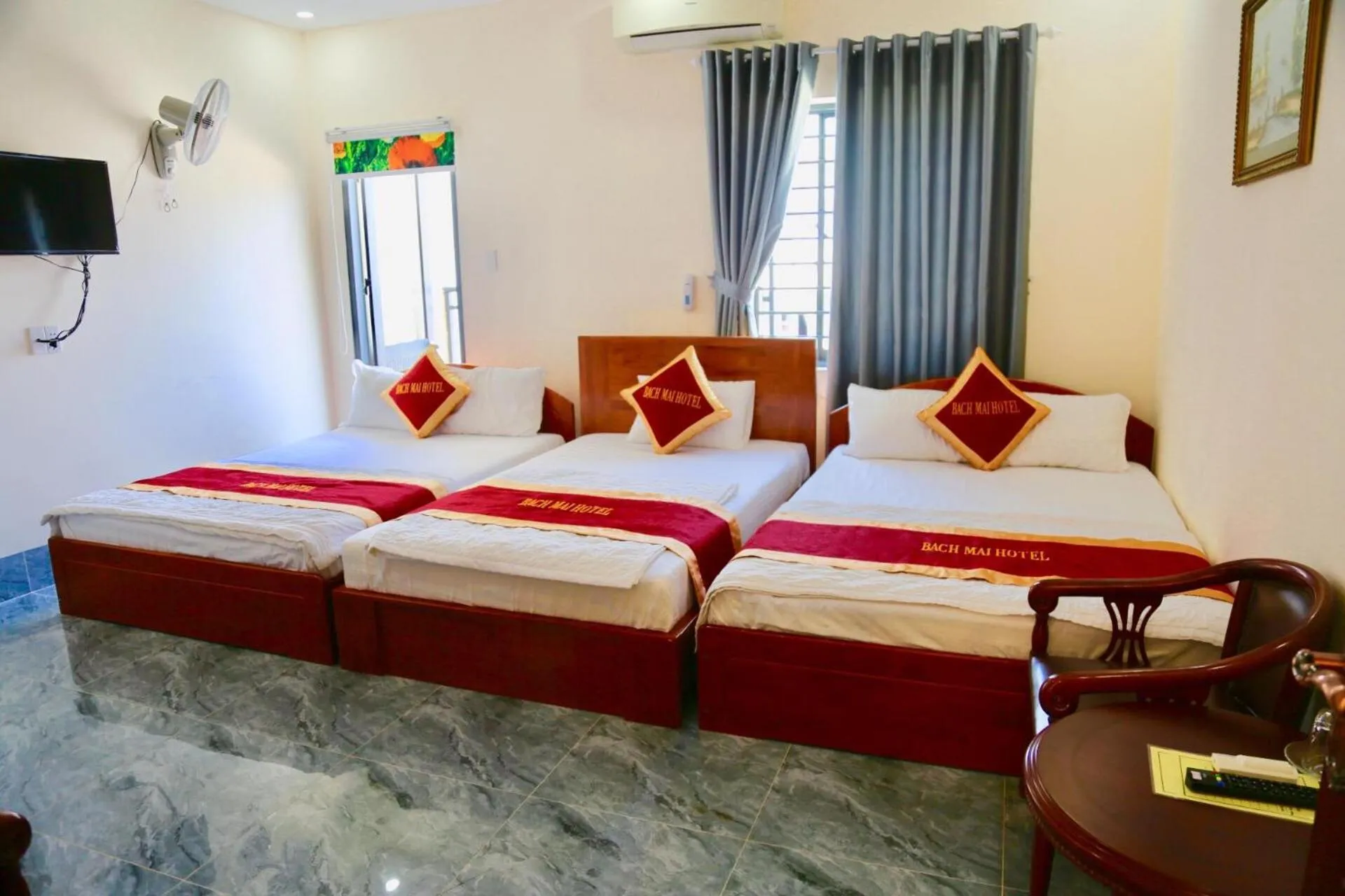 Bedroom, Bed in Khách sạn Bạch Mai Vũng Tàu - Bach Mai Vung Tau hotel