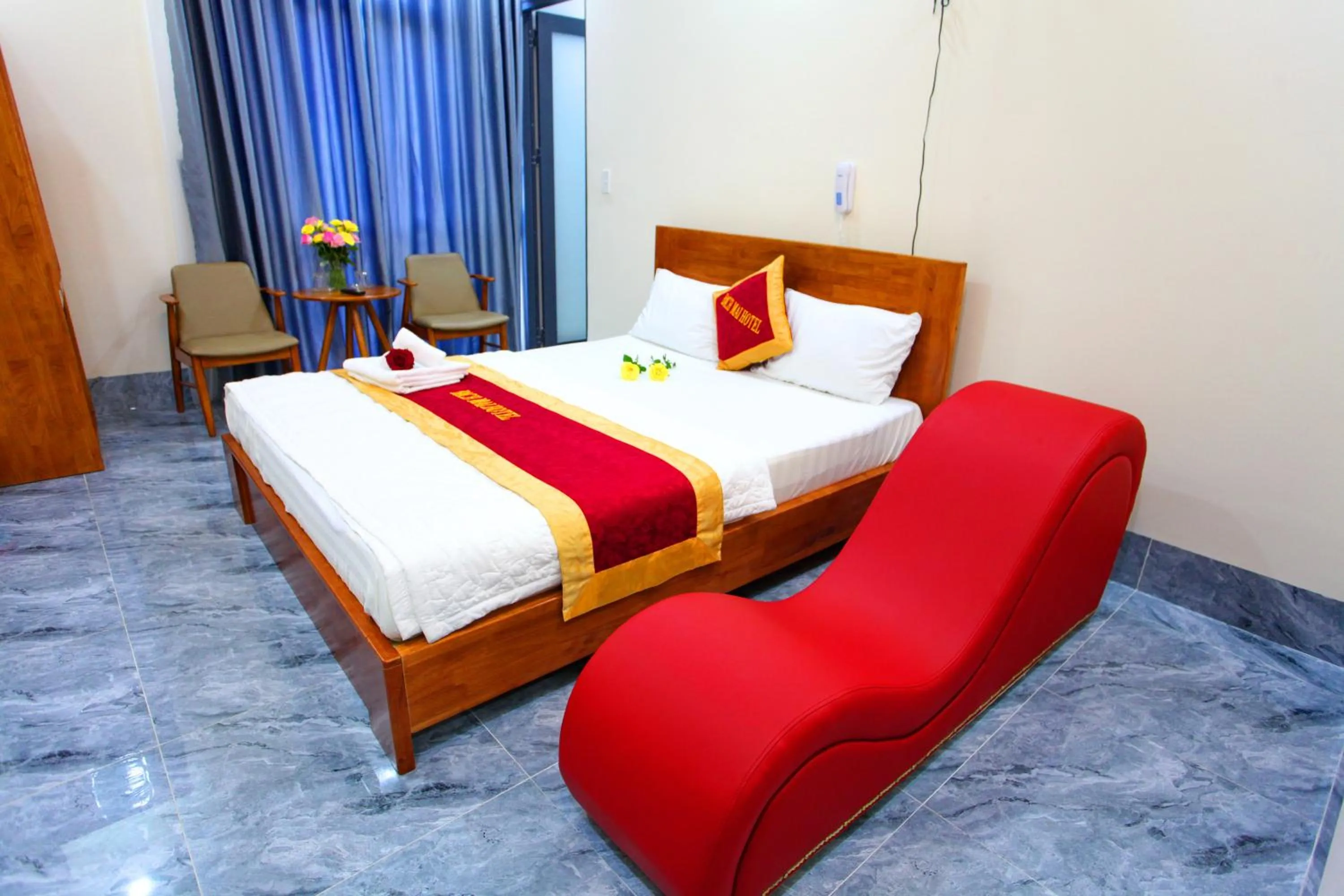Bedroom, Bed in Khách sạn Bạch Mai Vũng Tàu - Bach Mai Vung Tau hotel