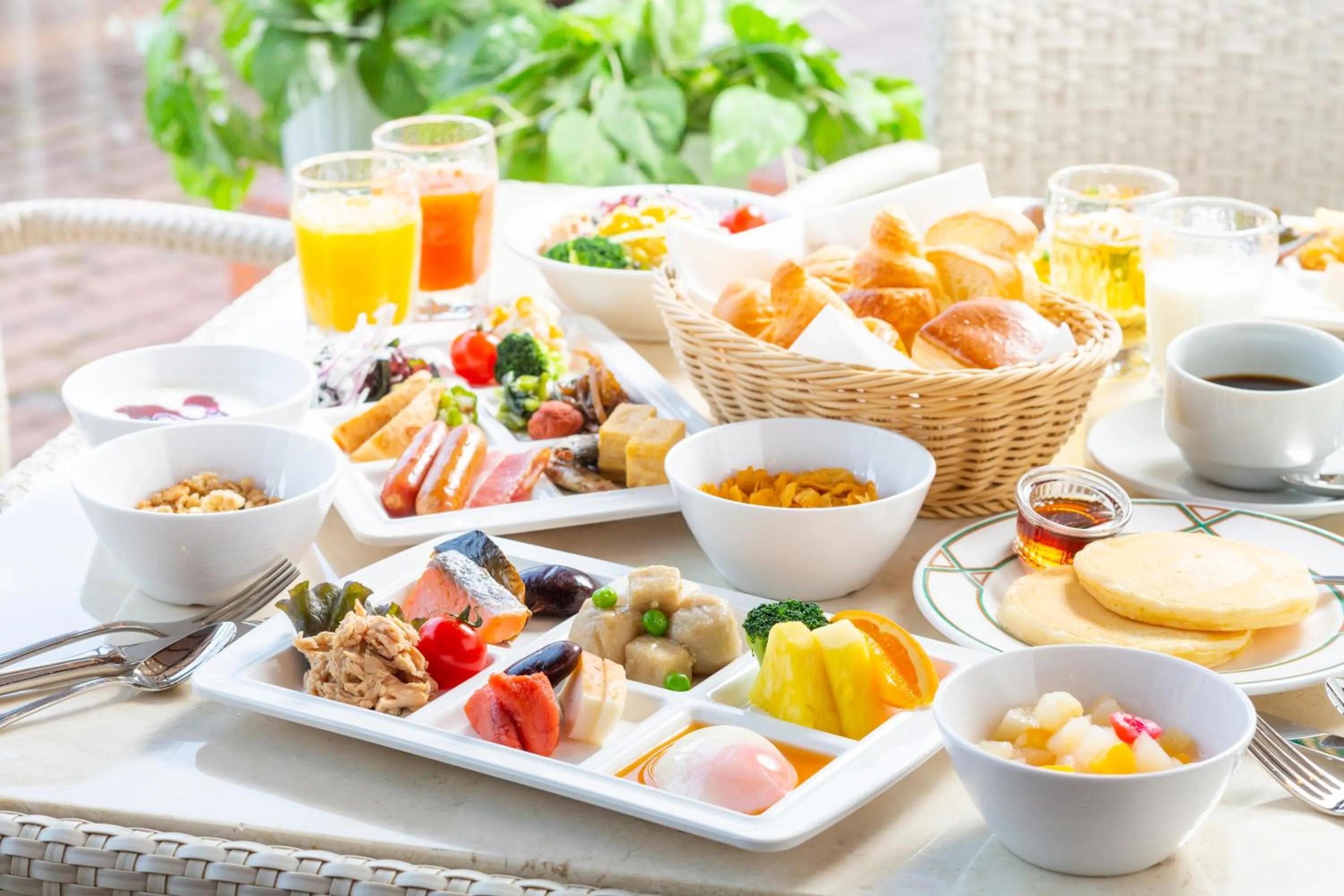 Food in Kusatsu Onsen Hotel Village