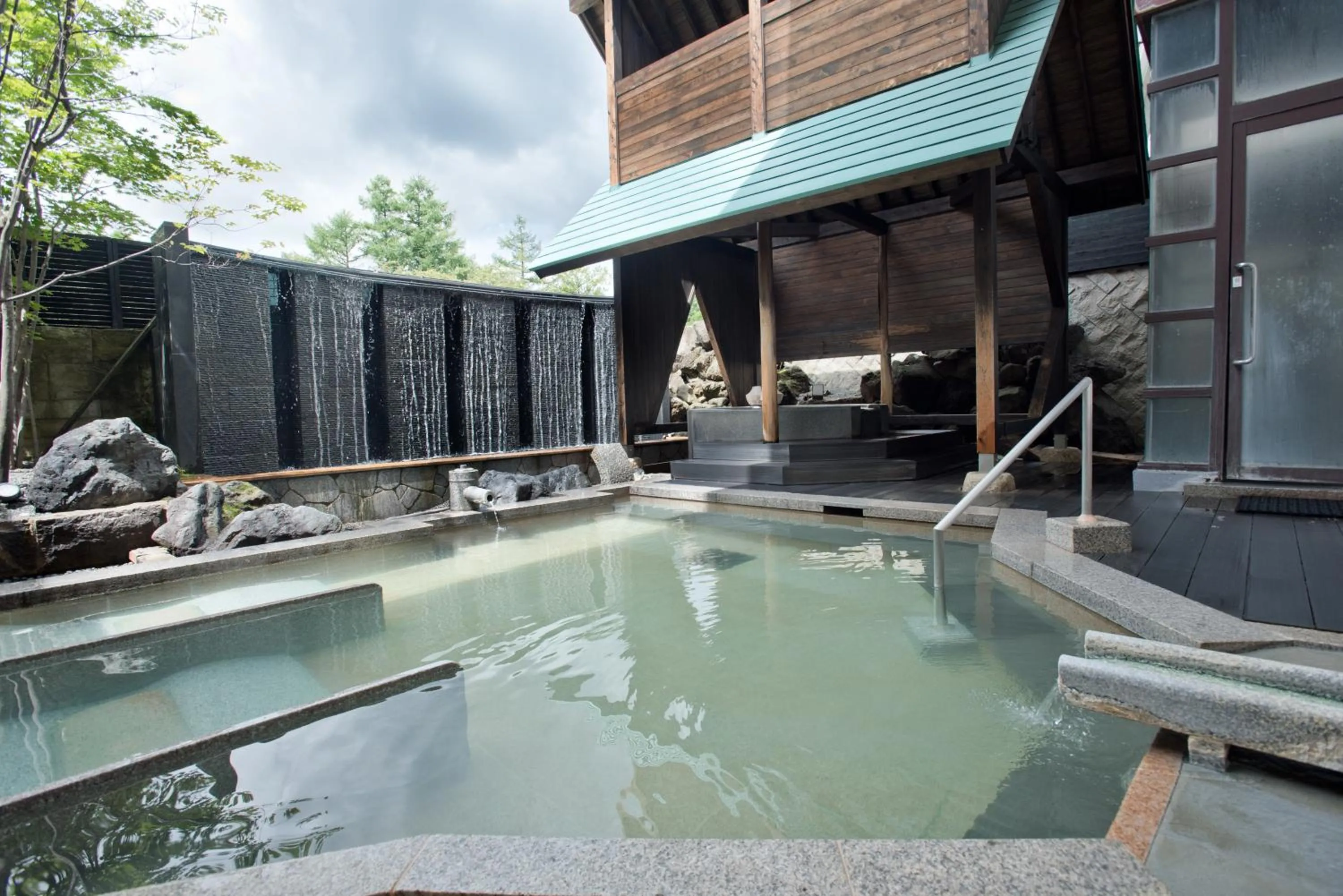 Property building in Kusatsu Onsen Hotel Village