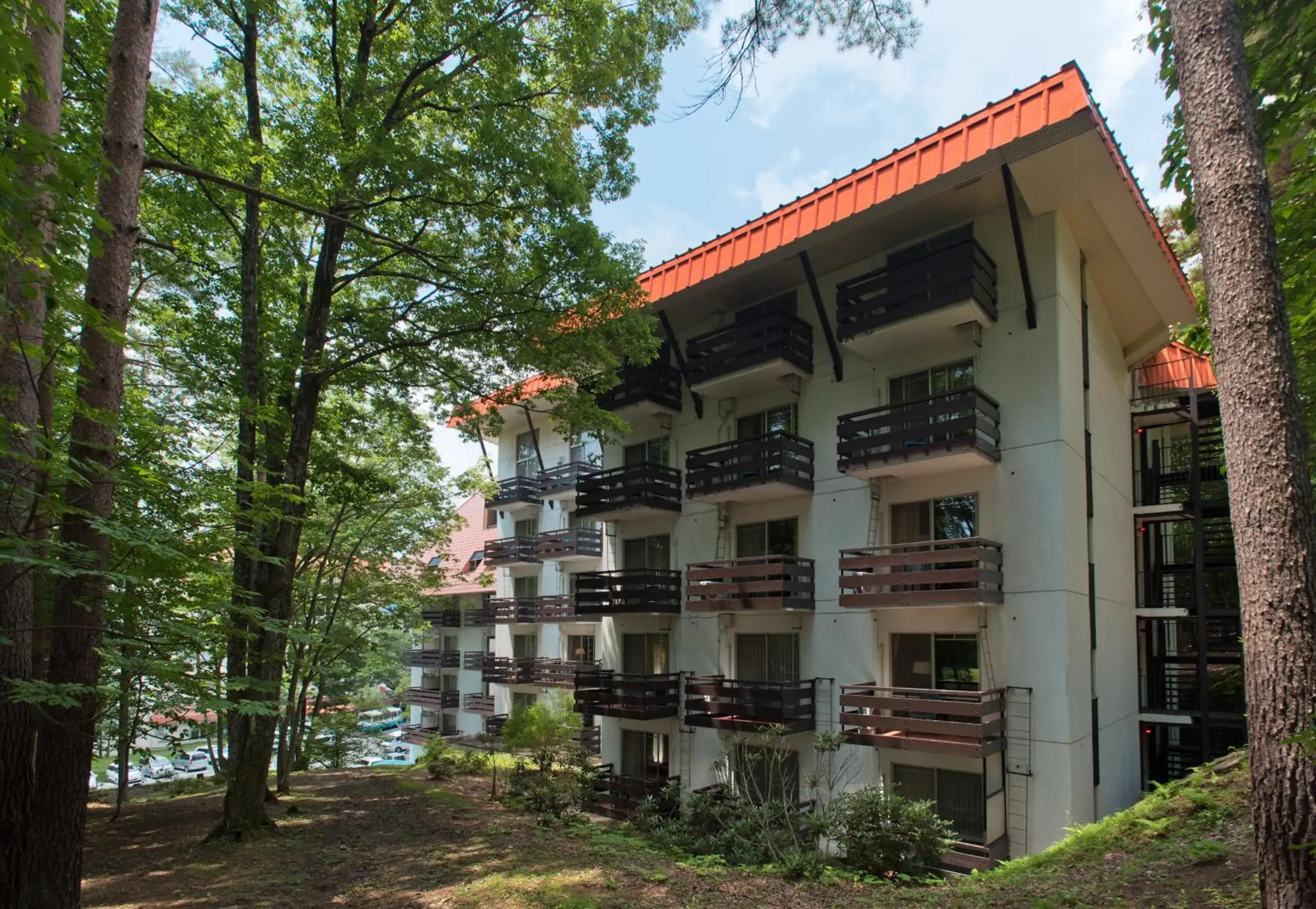 Property building in Kusatsu Onsen Hotel Village Property building in Kusatsu Onsen Hotel Village