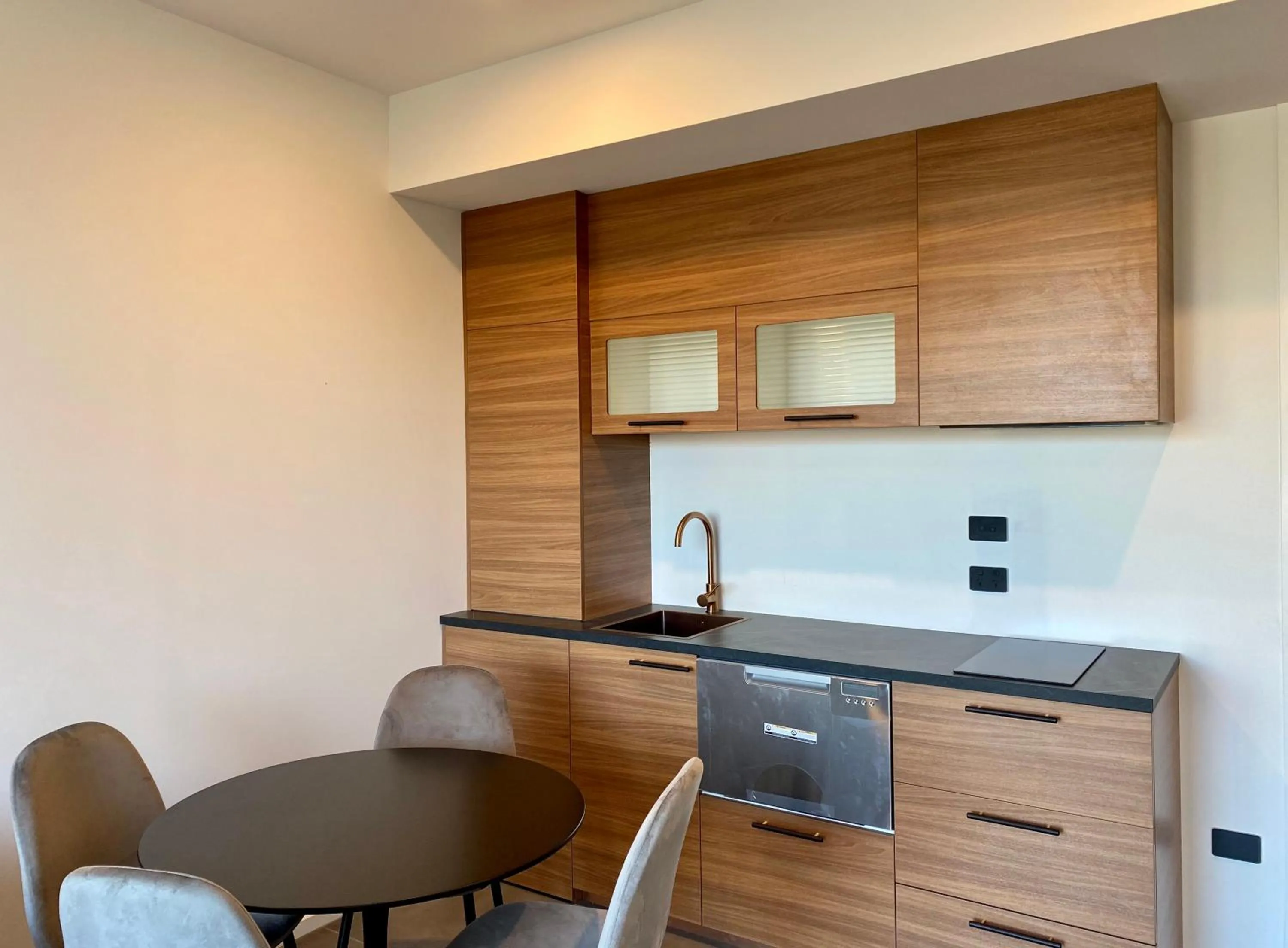 Kitchen or kitchenette in Galaxy Boutique Hotel