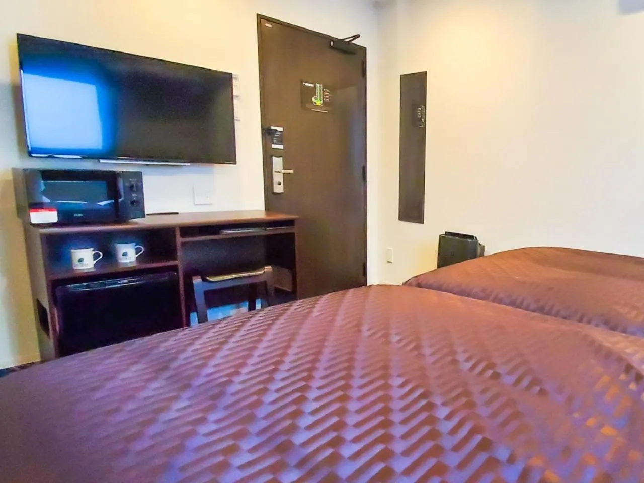 Bed in HOTEL LiVEMAX Yokohama Stadium Mae