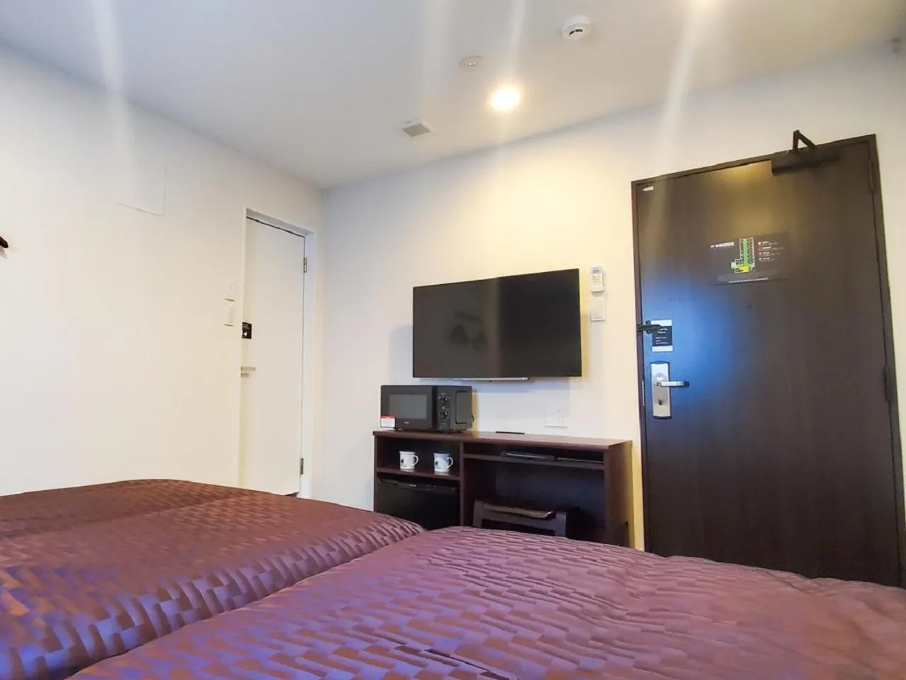 Bed in HOTEL LiVEMAX Yokohama Stadium Mae